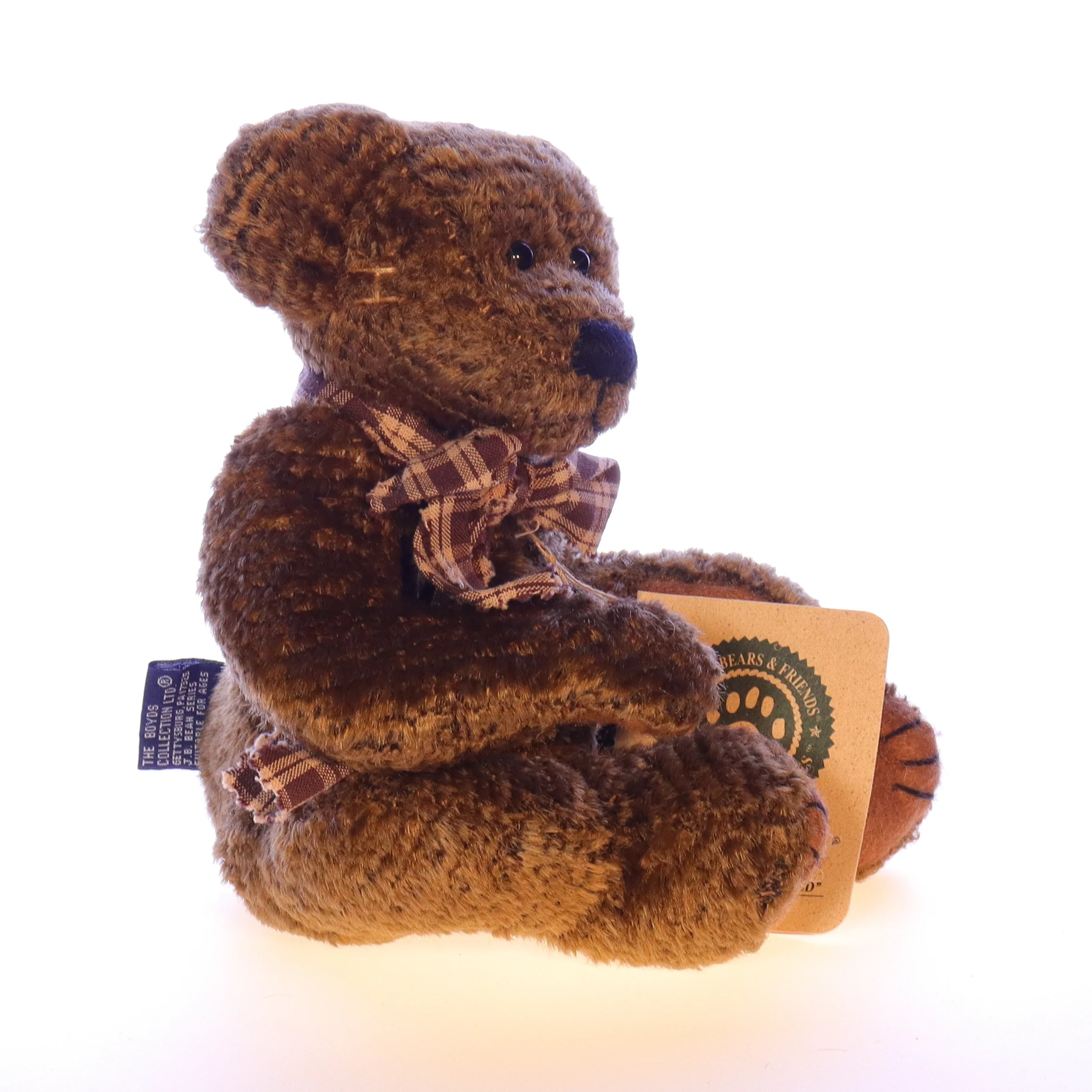 Boyds Bears Collection Plush with Tags J.B. Bean & Associates 51000-05 1985 6" - Image 8