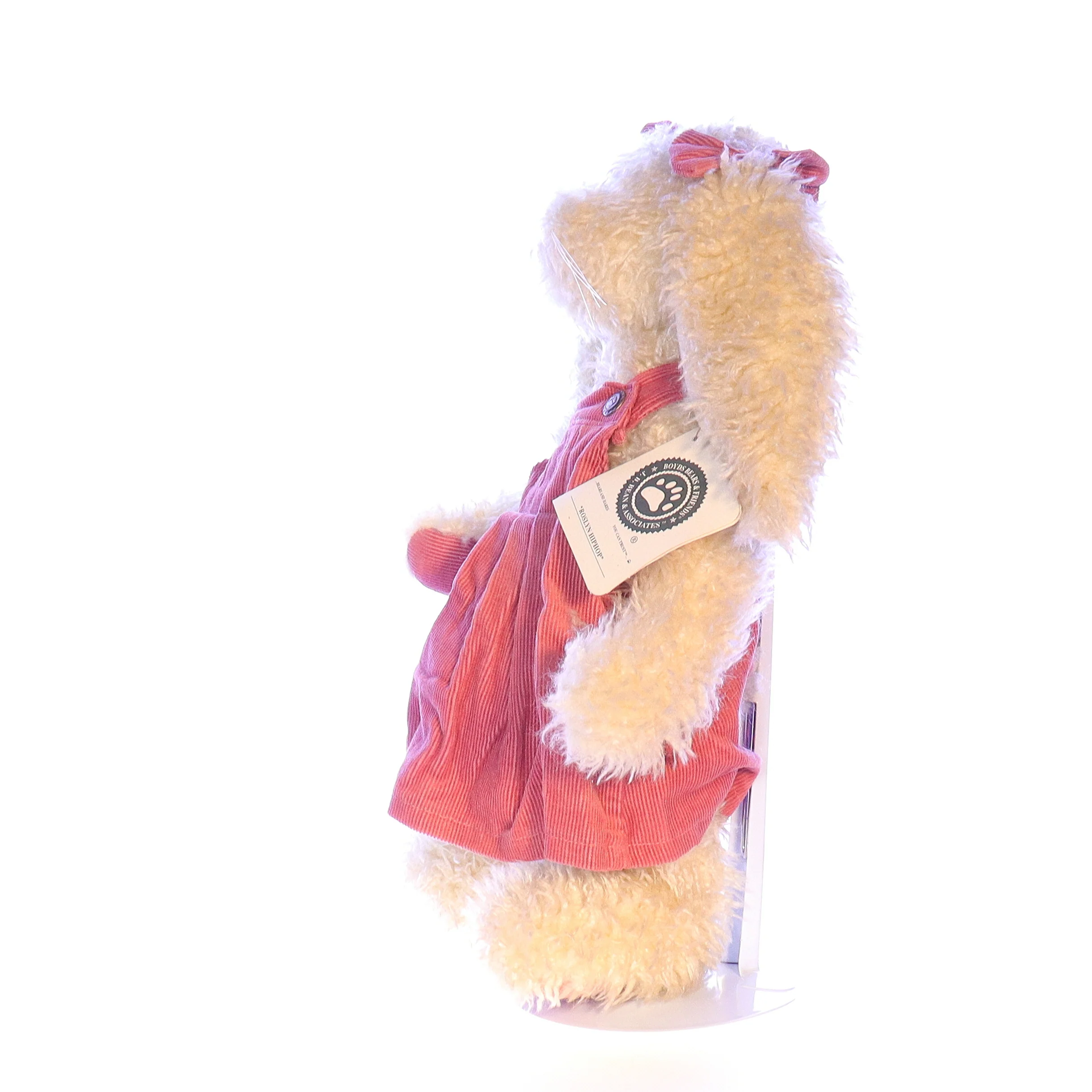 Boyds Bears Collection Plush with Tags Bunny 912080 Roslyn Hiphop 1985 14" - Image 3