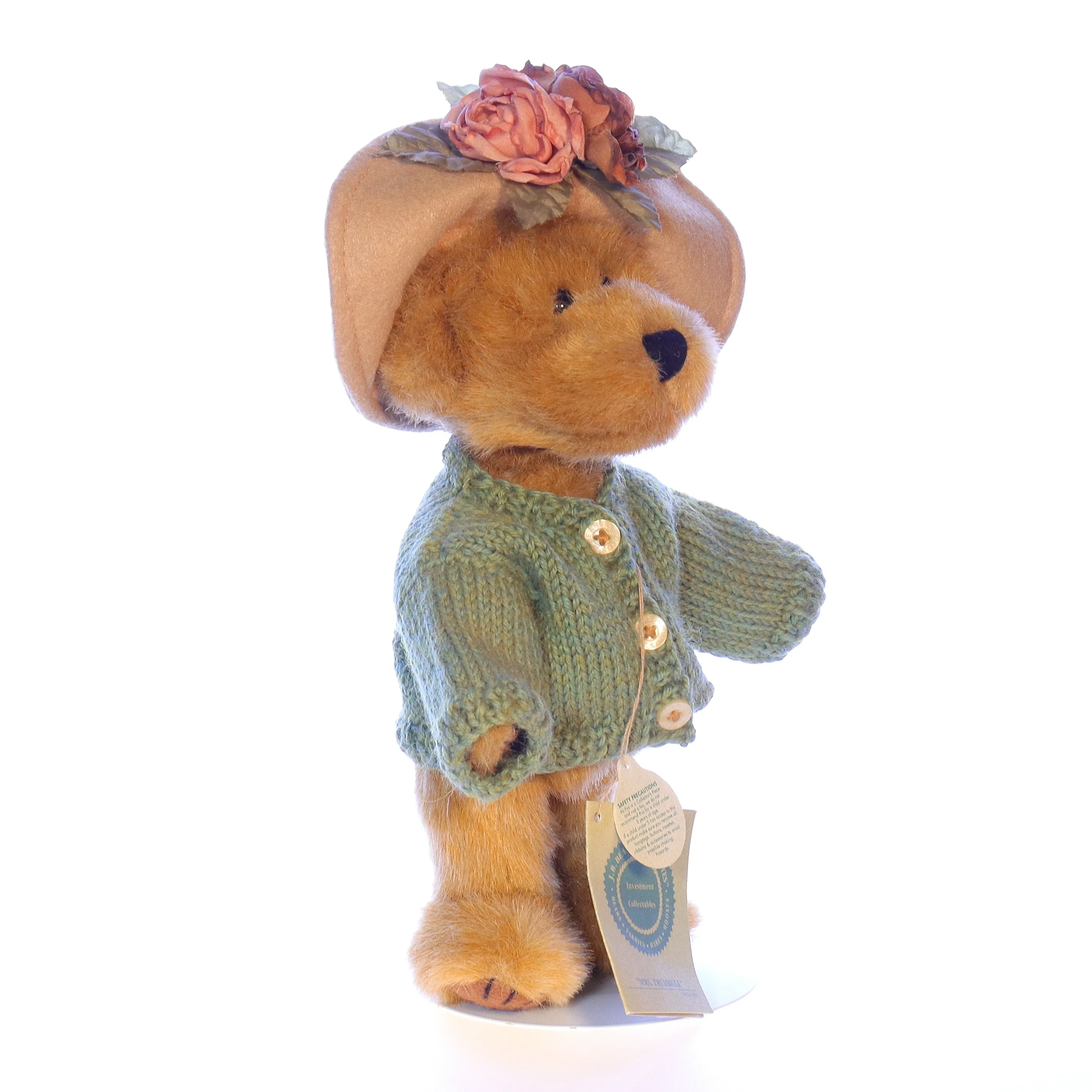 Boyds Bears Collection Plush with Tags Fashion 91833 Mrs. Trumbull 1985 11" - Image 8