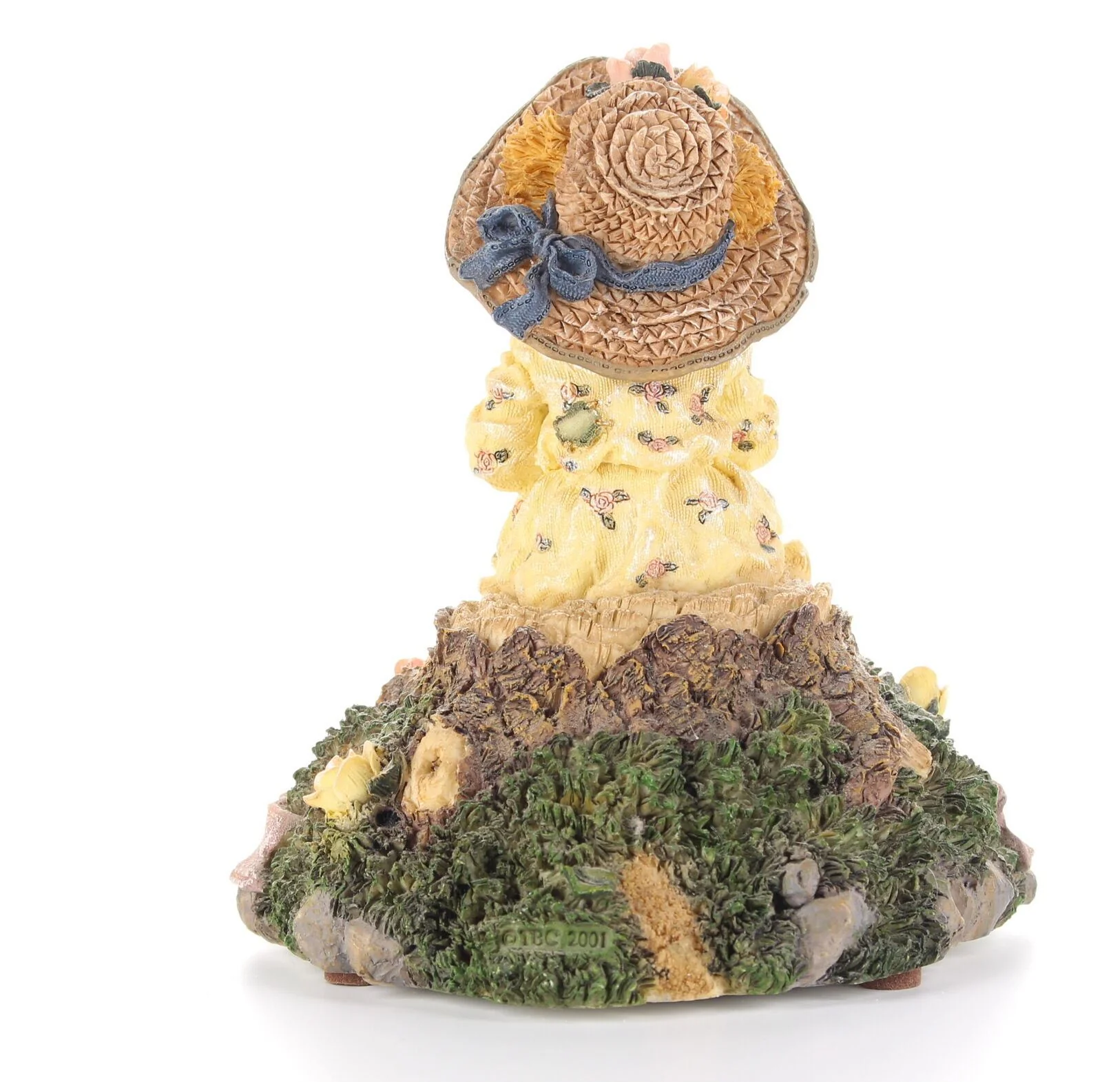 Boyds Bears Bearstone Figurine Summer Music Box Miss Stopawhyle Making Time - Image 5