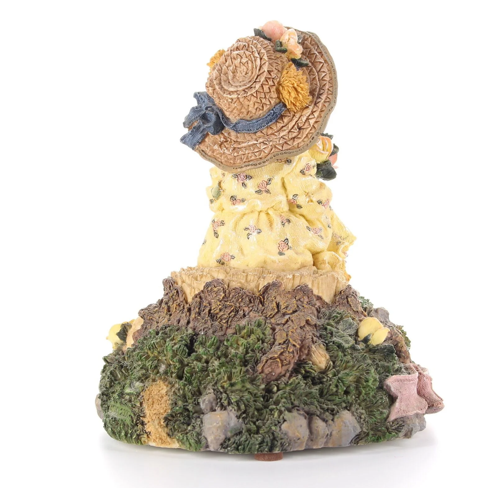 Boyds Bears Bearstone Figurine Summer Music Box Miss Stopawhyle Making Time - Image 6