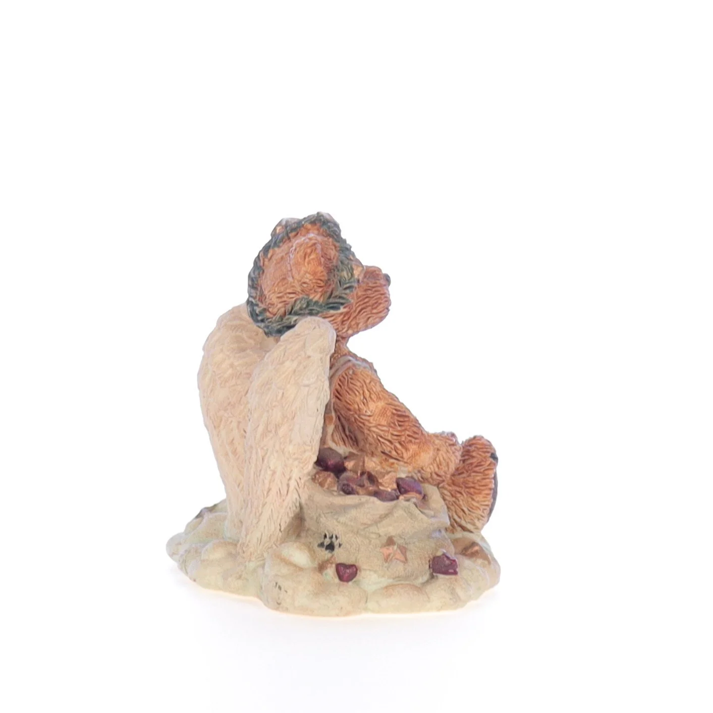 The Bearstone Collection Vintage 1993 Resin Figurine Clarence Angel Bear 202911 - Image 7