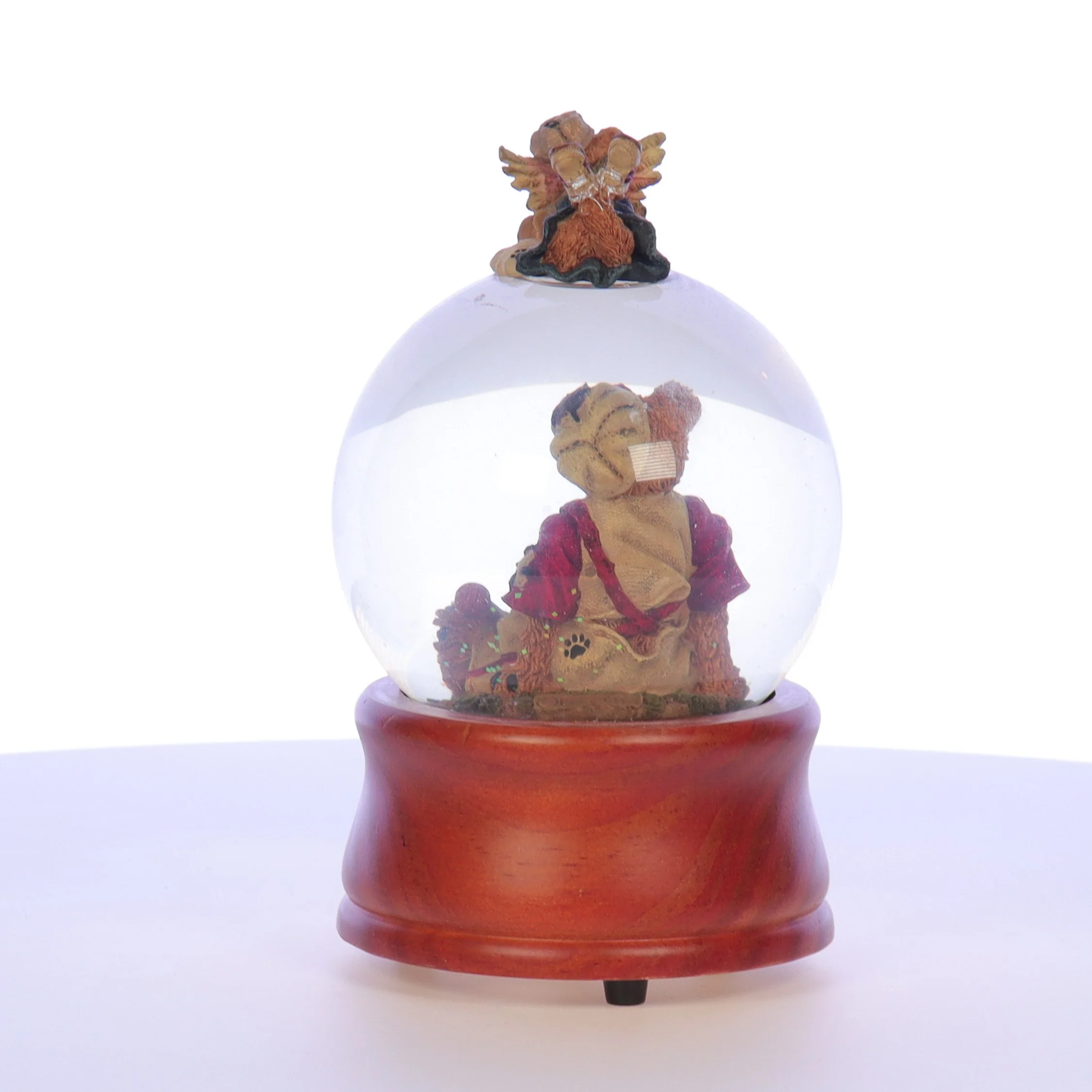 The Bearstone Collection Vintage 1994 Resin Figurine Homer on the Plate 270550 - Image 5