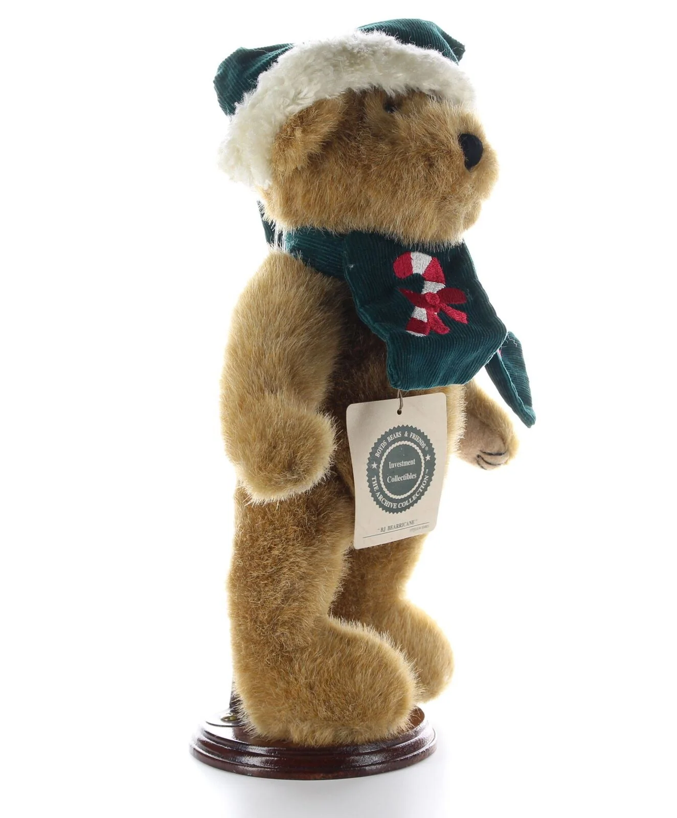 Boyds Bears Christmas Plush w/ Cert BJ Bearricane Style 83003 Archive Collection - Image 8