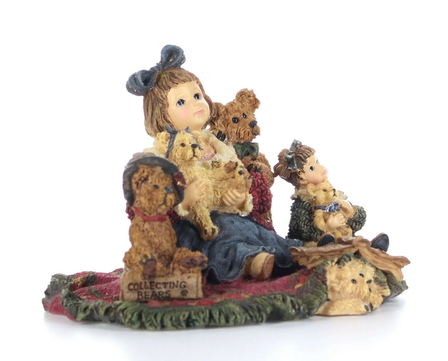 Boyds Bears Dollstone Figurine Kelly & Company The Bear Collector #3542 Box - Image 8