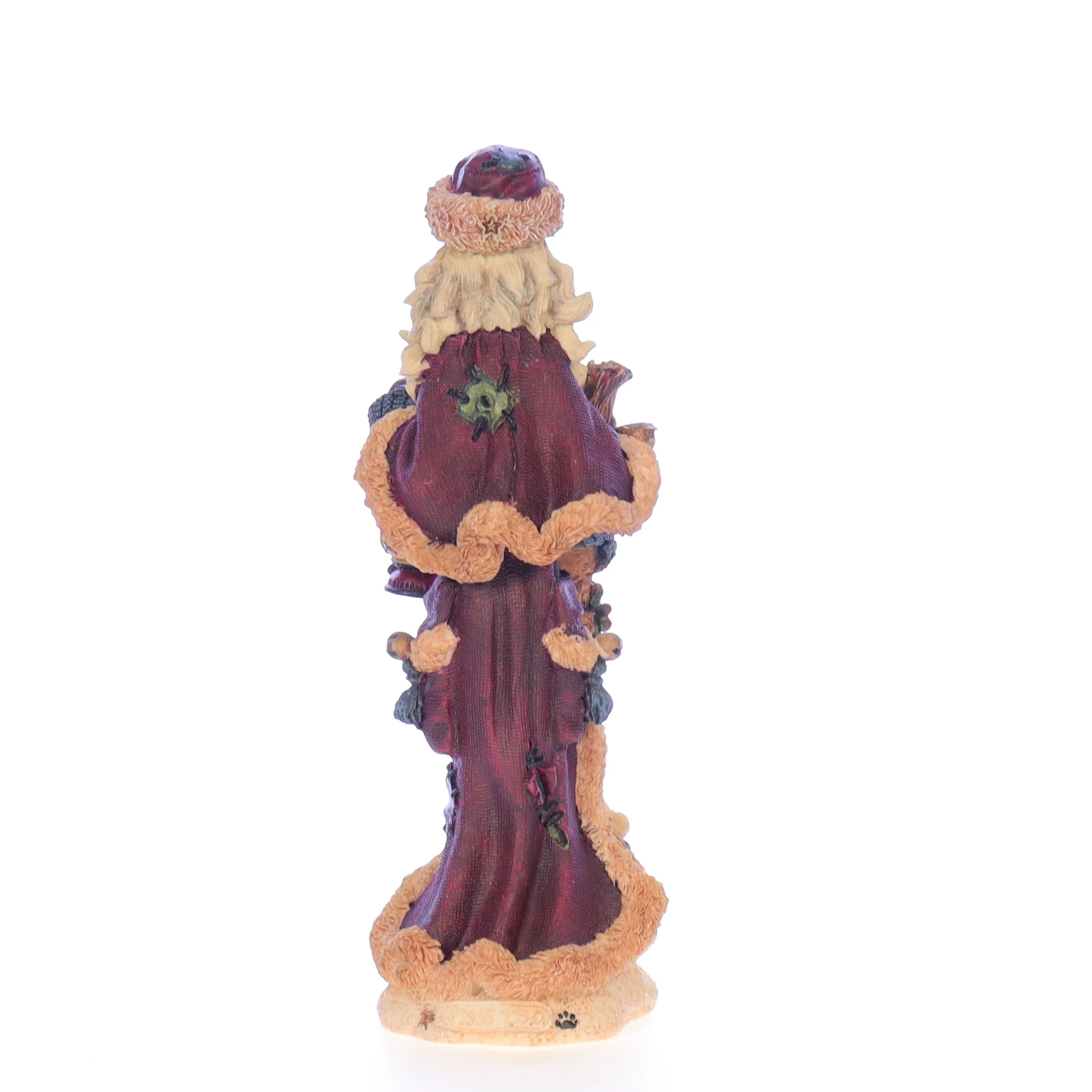 The Folkstone Collection Vintage 1996 Resin Figurine St Nick ... The Quest 2808 - Image 5