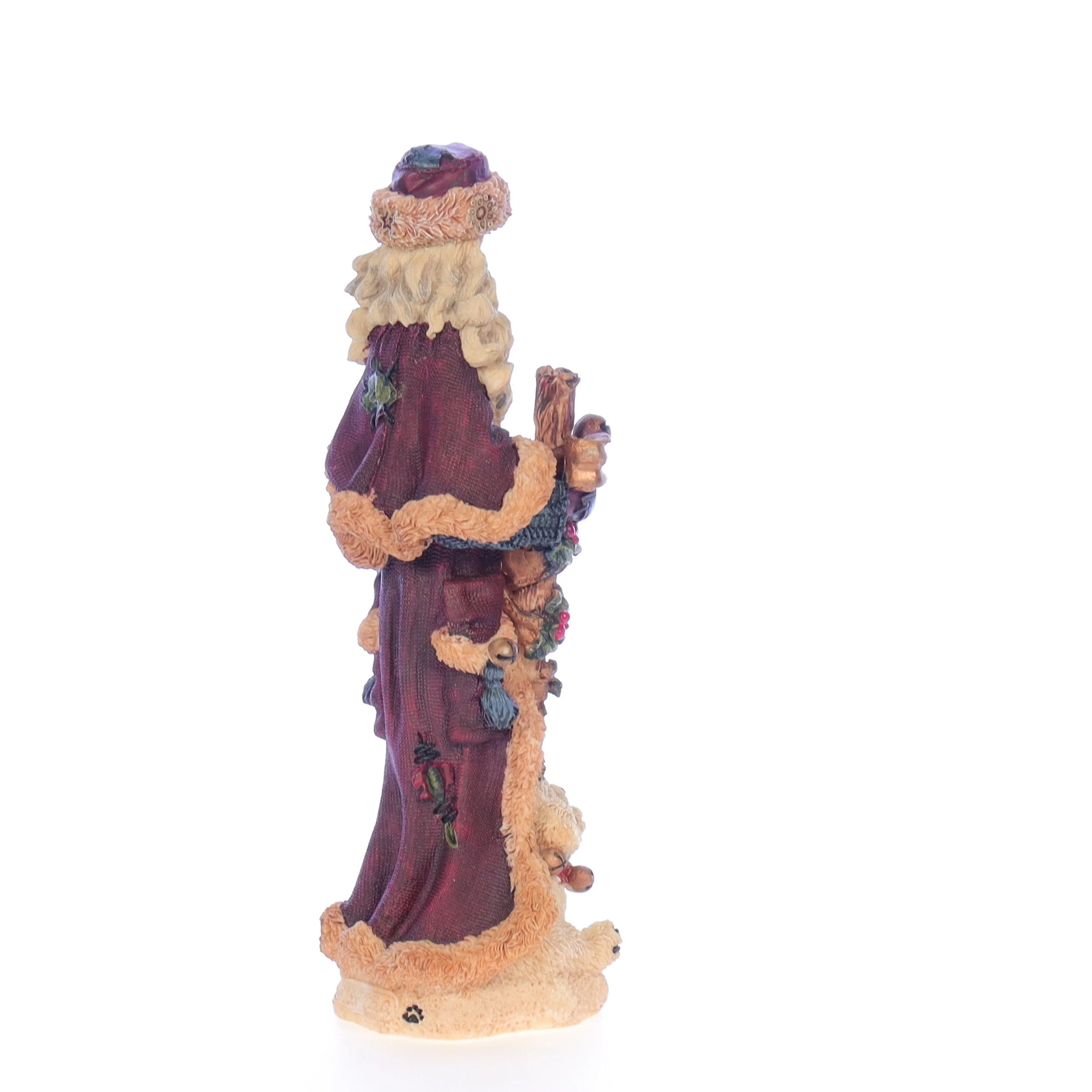 The Folkstone Collection Vintage 1996 Resin Figurine St Nick ... The Quest 2808 - Image 6