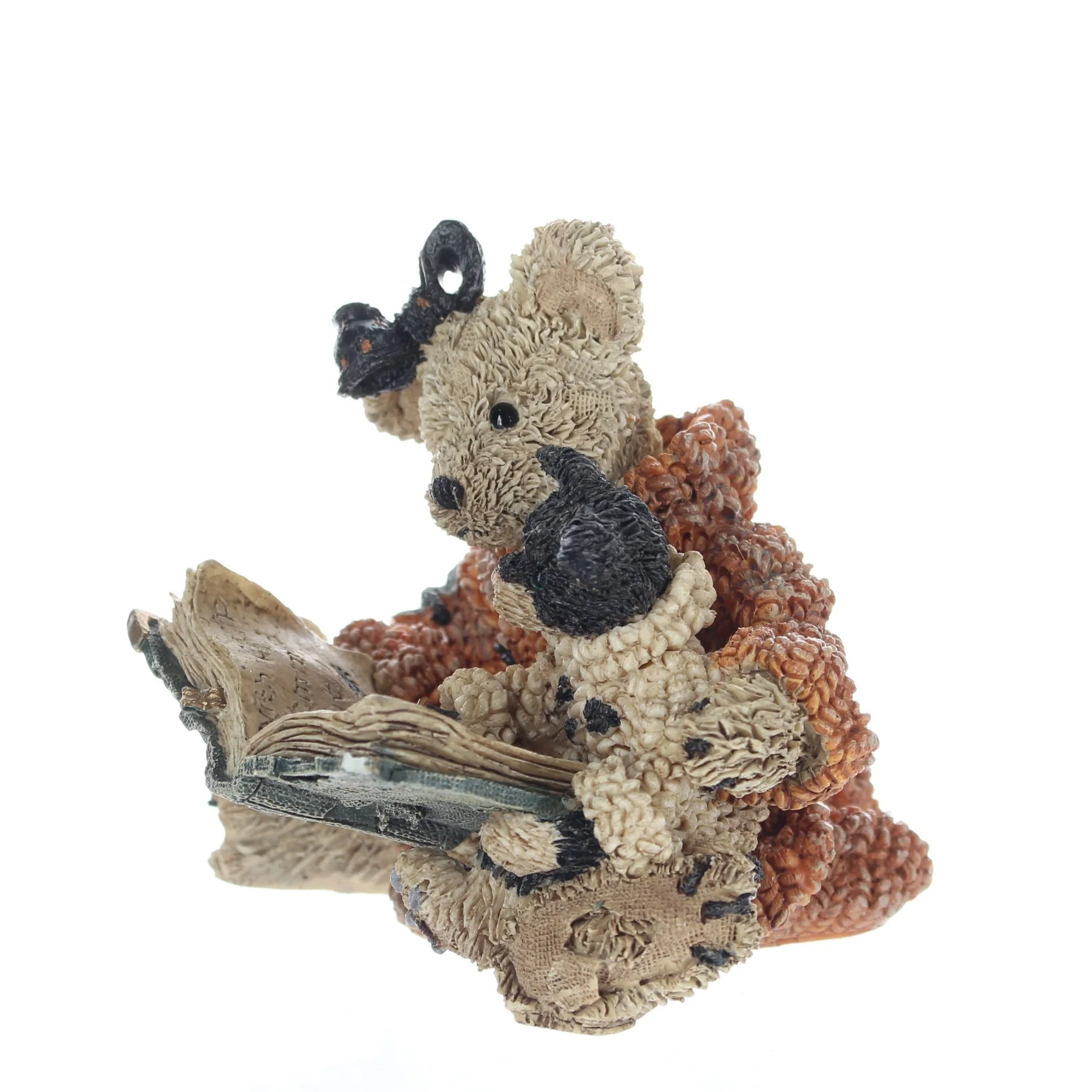 The Bearstone Collection Vintage  Resin Figurine Agatha & Shelly Scardy Cat 2246 - Image 2
