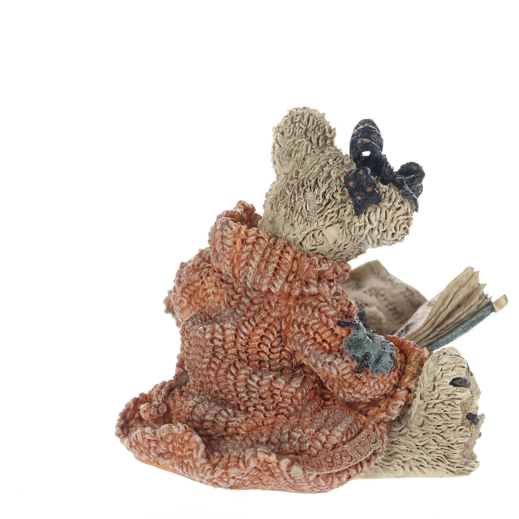 The Bearstone Collection Vintage  Resin Figurine Agatha & Shelly Scardy Cat 2246 - Image 6
