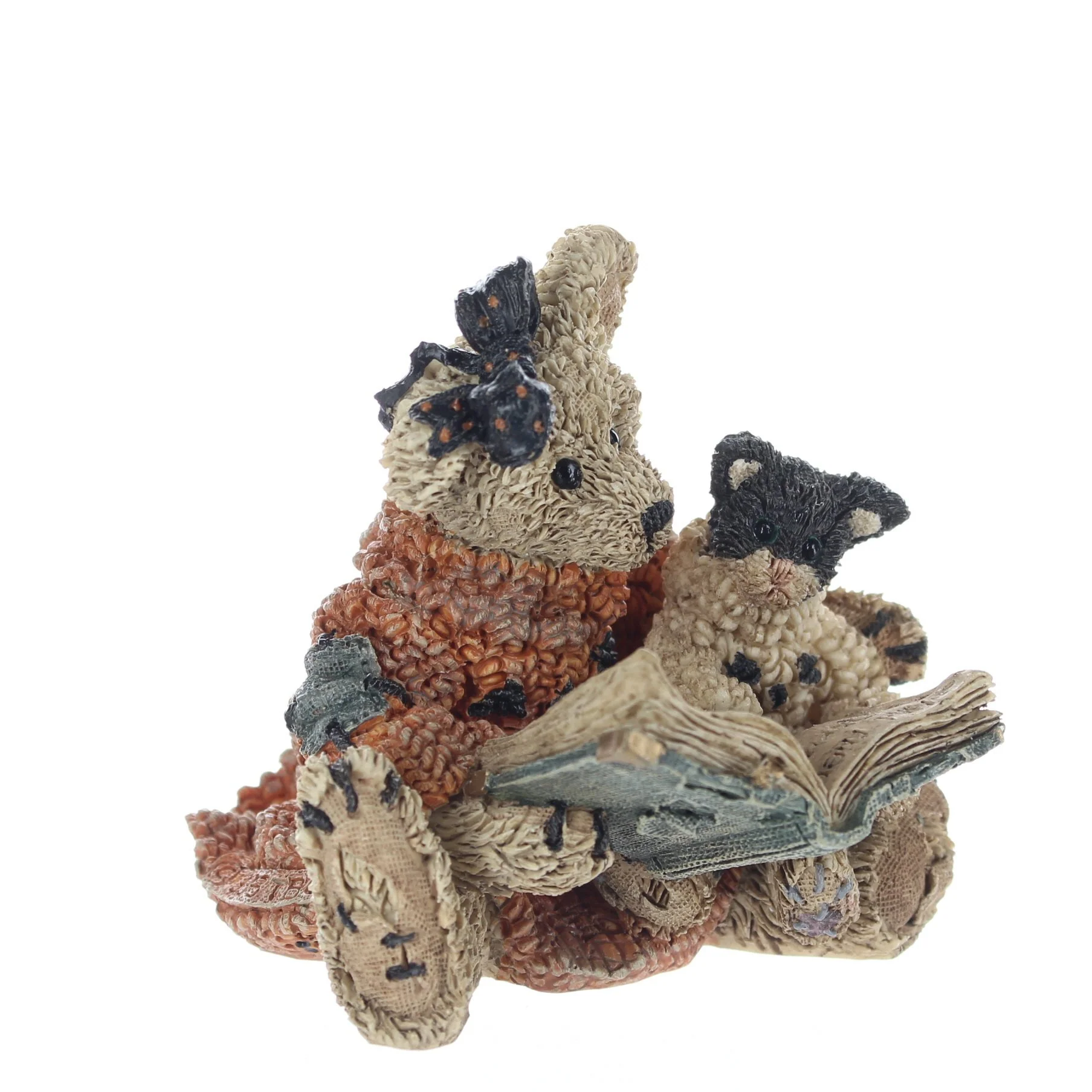 The Bearstone Collection Vintage  Resin Figurine Agatha & Shelly Scardy Cat 2246 - Image 8