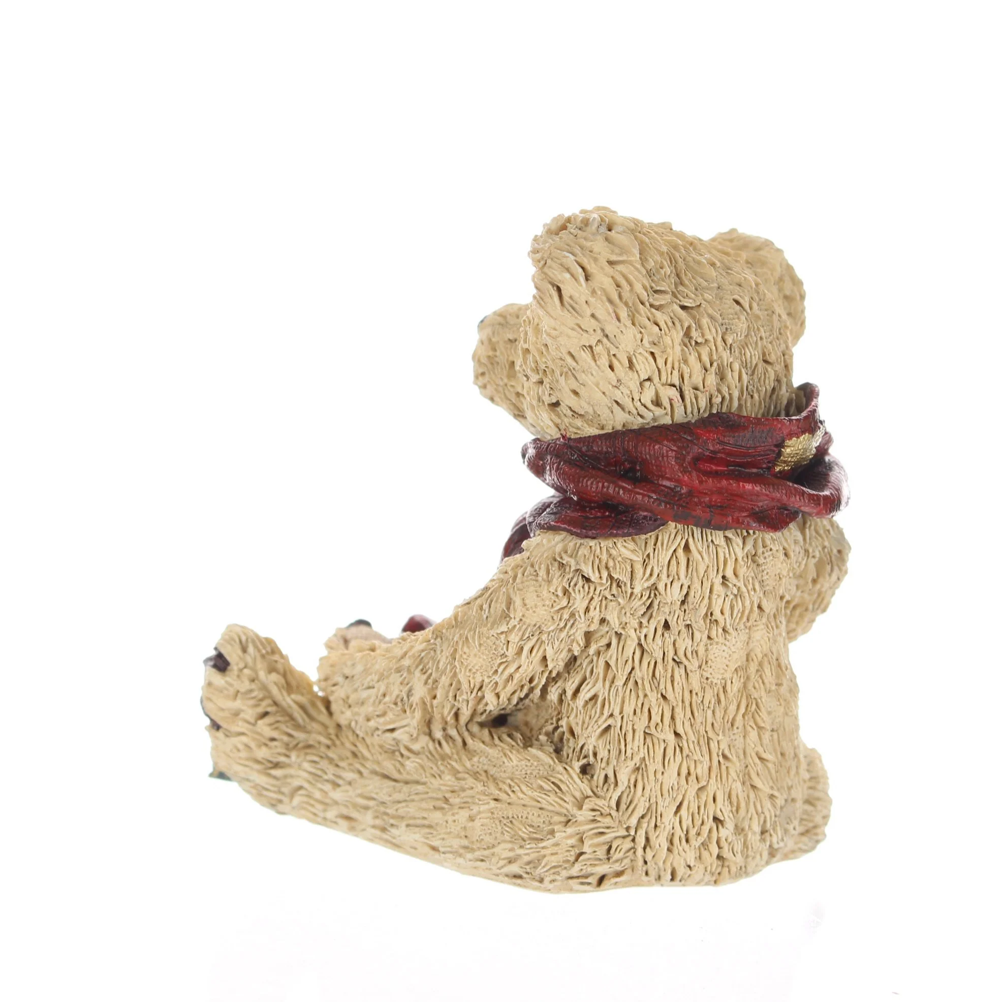 The Bearstone Collection Vintage 1994 Resin Figurine Arthurâ€¦With Red Scarf 2003-03 - Image 4
