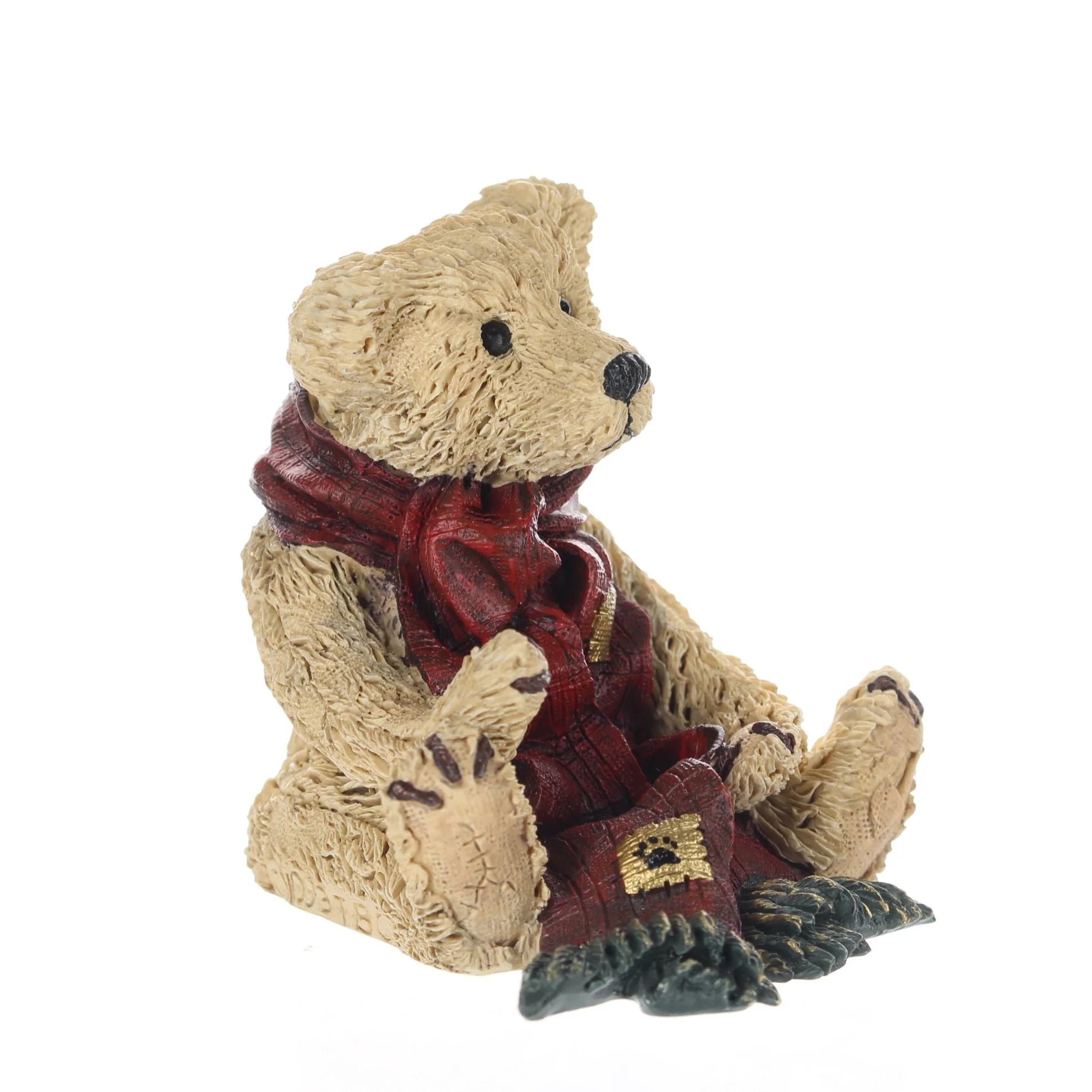 The Bearstone Collection Vintage 1994 Resin Figurine Arthurâ€¦With Red Scarf 2003-03 - Image 8