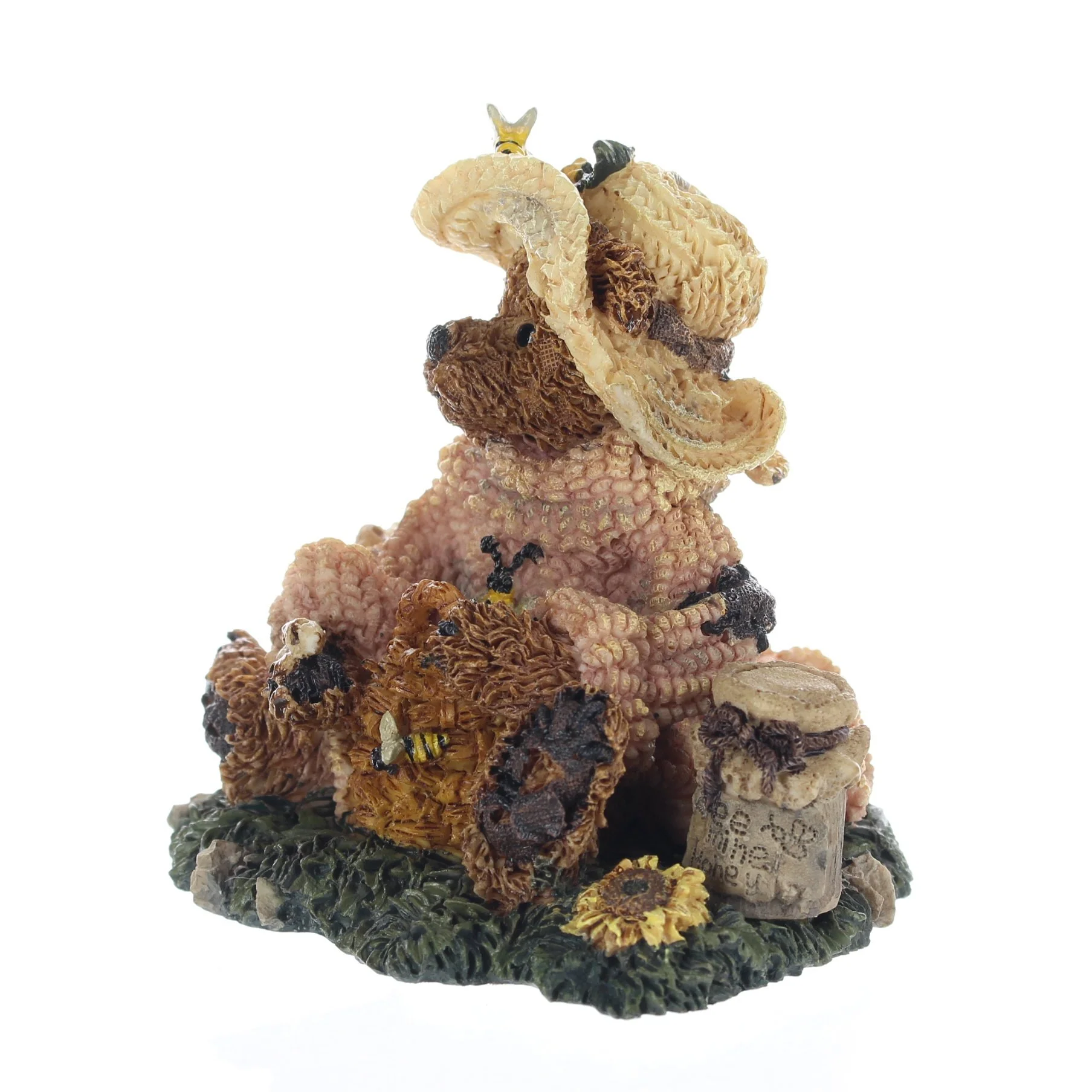 The Bearstone Collection Vintage 1994 Resin Figurine Baileyâ€¦Honey Bear 2260 - Image 2