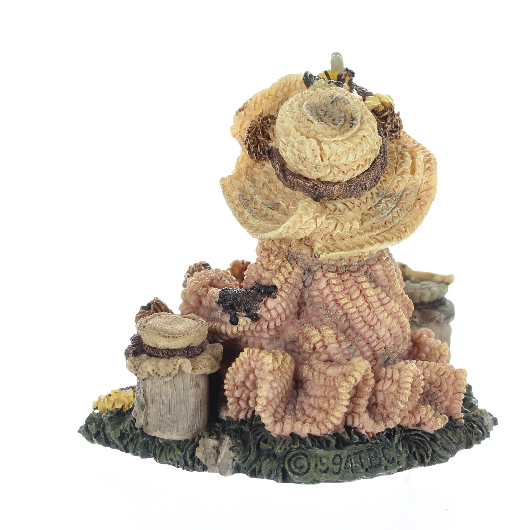 The Bearstone Collection Vintage 1994 Resin Figurine Baileyâ€¦Honey Bear 2260 - Image 4