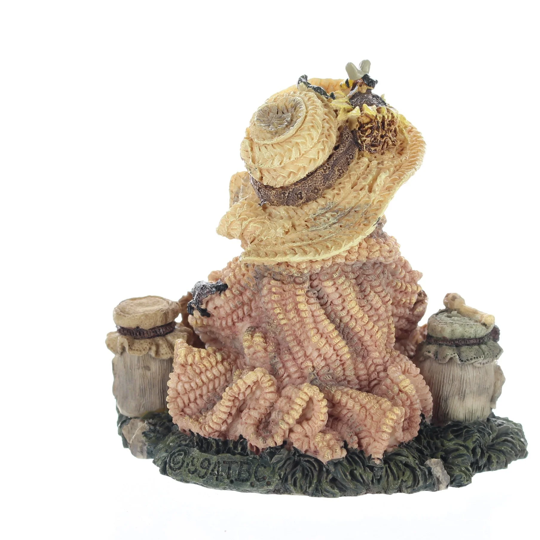 The Bearstone Collection Vintage 1994 Resin Figurine Baileyâ€¦Honey Bear 2260 - Image 5