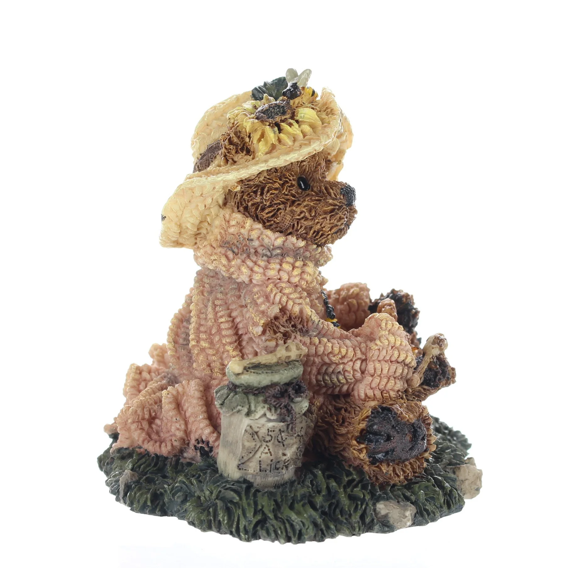 The Bearstone Collection Vintage 1994 Resin Figurine Baileyâ€¦Honey Bear 2260 - Image 7
