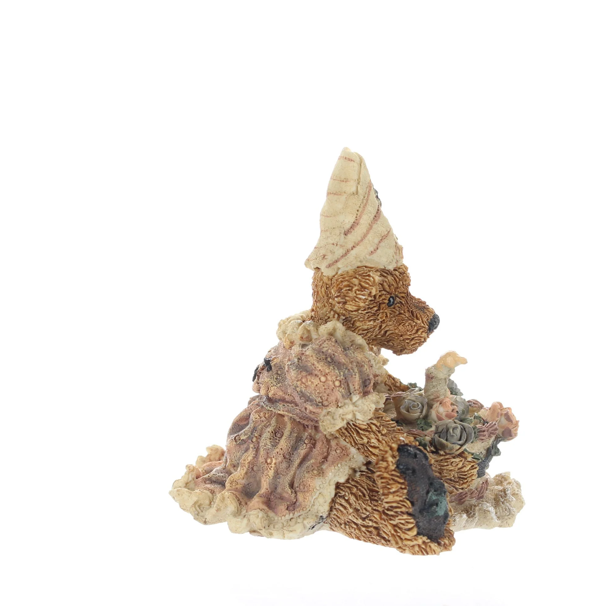 The Bearstone Collection Vintage 1992 Resin Figurine Bailey's Birthday 2014 - Image 7