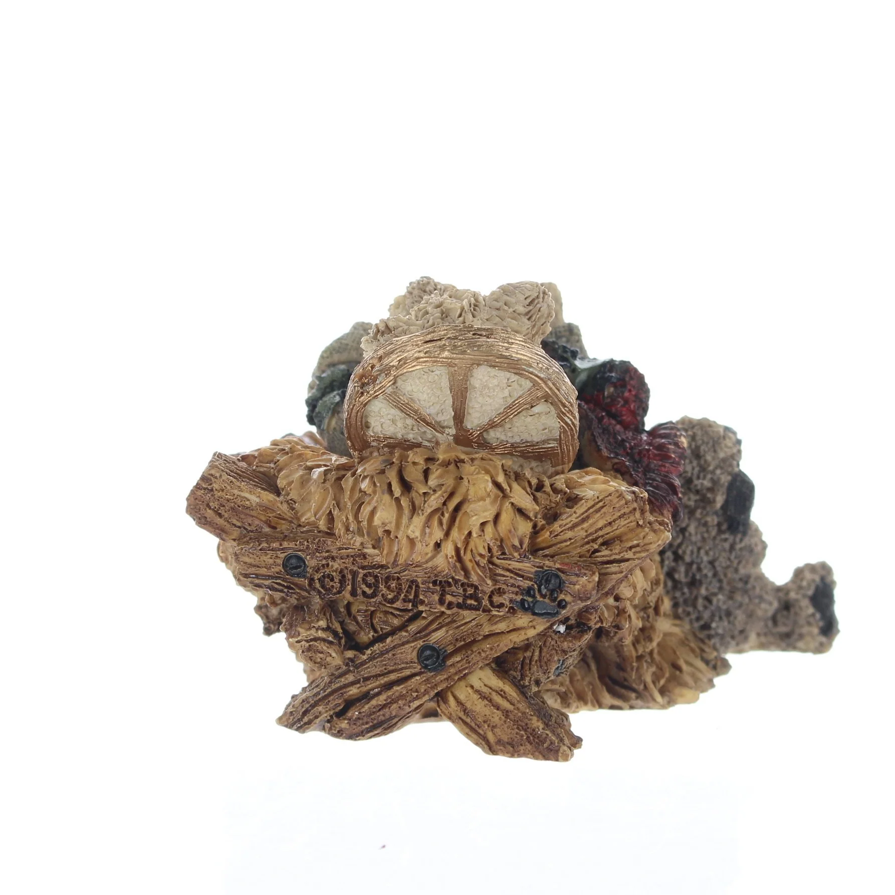 The Bearstone Collection Vintage 1995 Resin Figurine Baldwin As Baby Jesus 2403 - Image 5