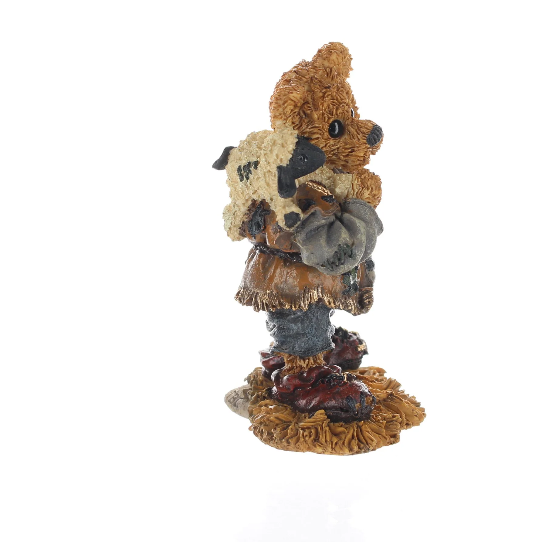 The Bearstone Collection Vintage 1997 Resin Figurine Bruceâ€¦as the Shepherd 2410 - Image 7