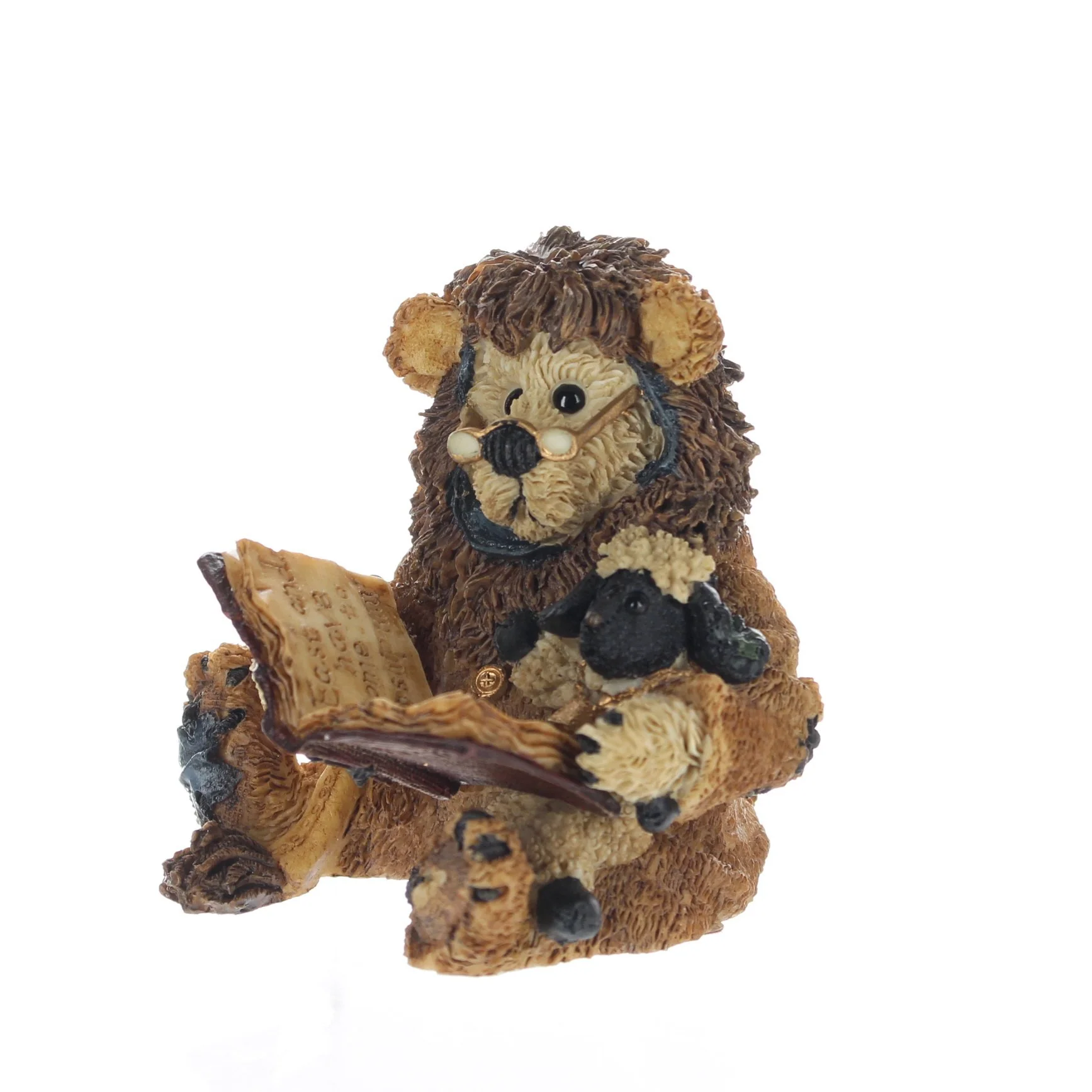 The Bearstone Collection Vintage 1998 Resin Figurine Caledonia as The Narrator - Image 2