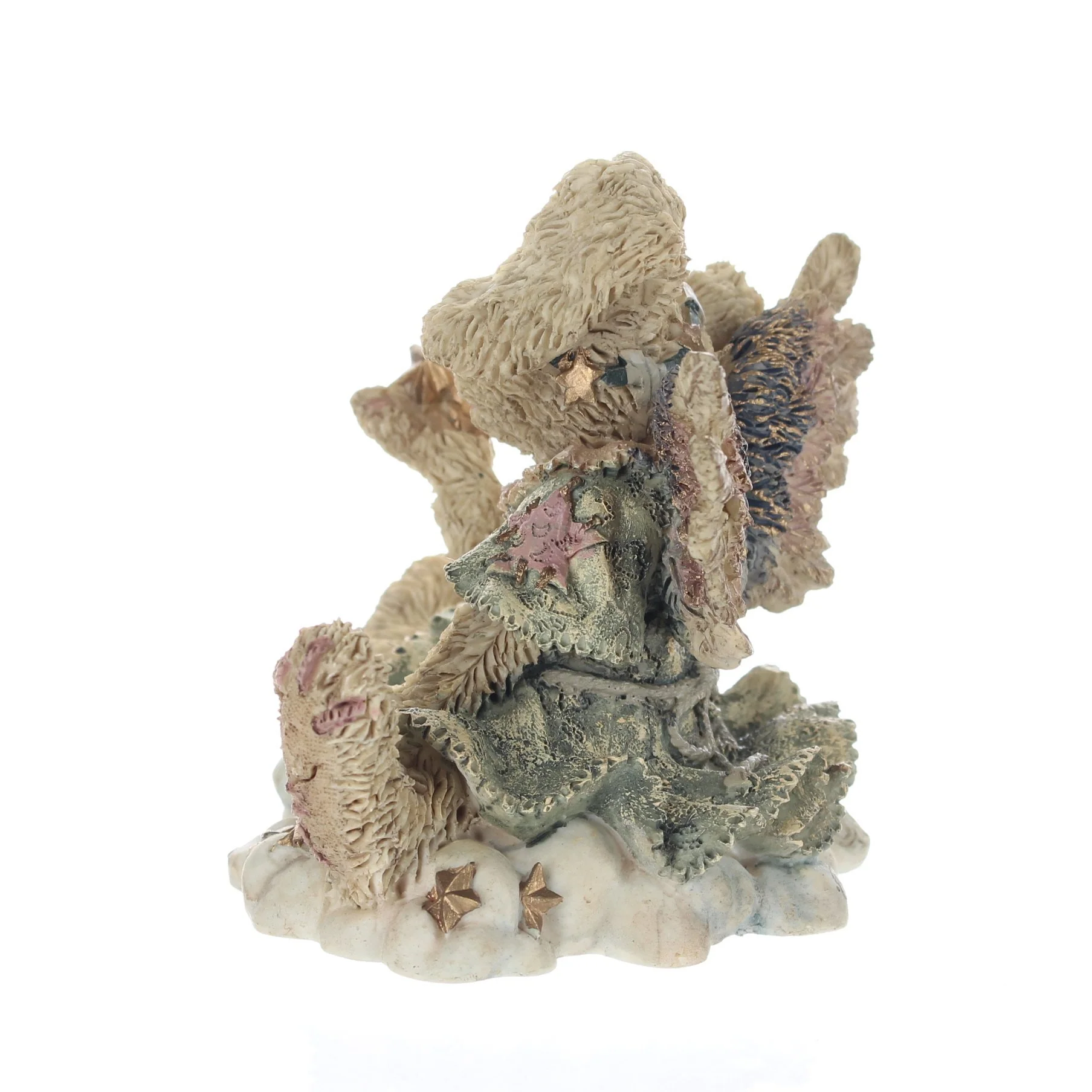 The Bearstone Collection Vintage 1993 Resin Figurine Celesteâ€¦The Angel Rabbit - Image 3