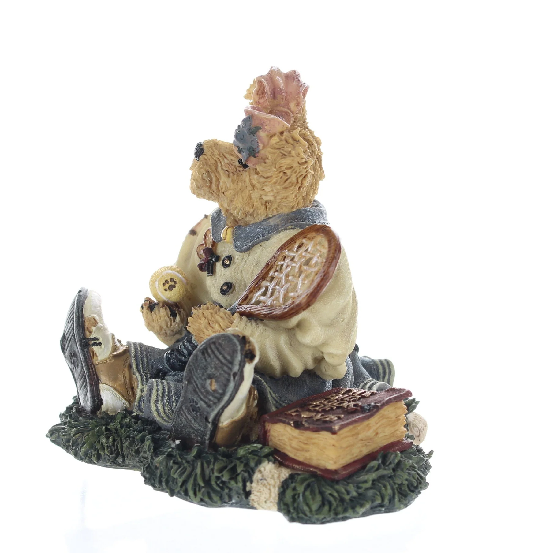 The Bearstone Collection Vintage  Resin Figurine Chrissieâ€¦Game Set Match 227717 - Image 2