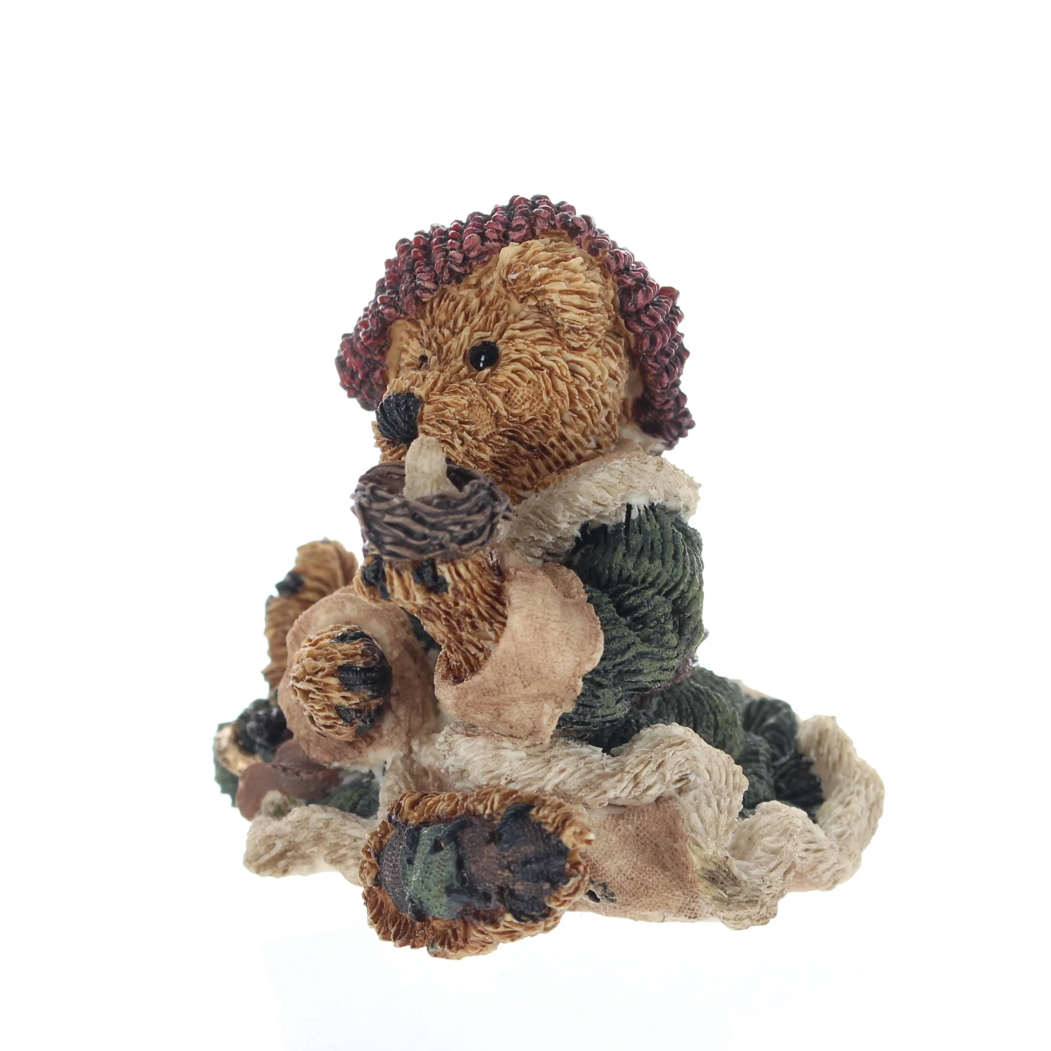The Bearstone Collection Vintage 1994 Resin Figurine Elgin The Elf Bear 2236 - Image 2