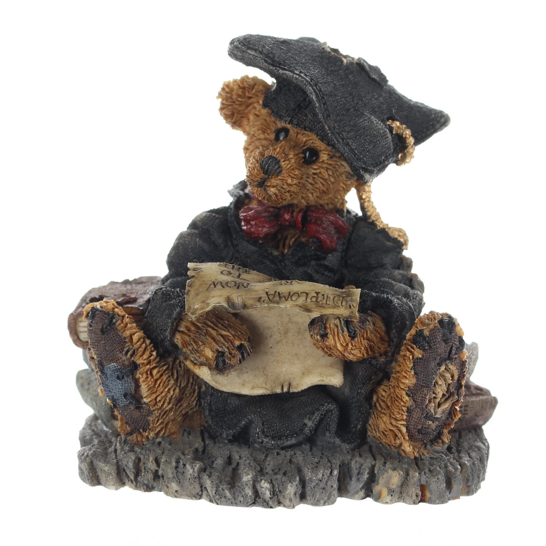 The Bearstone Collection Vintage 1993 Resin Figurine grenvilleâ€¦The Graduate 2233