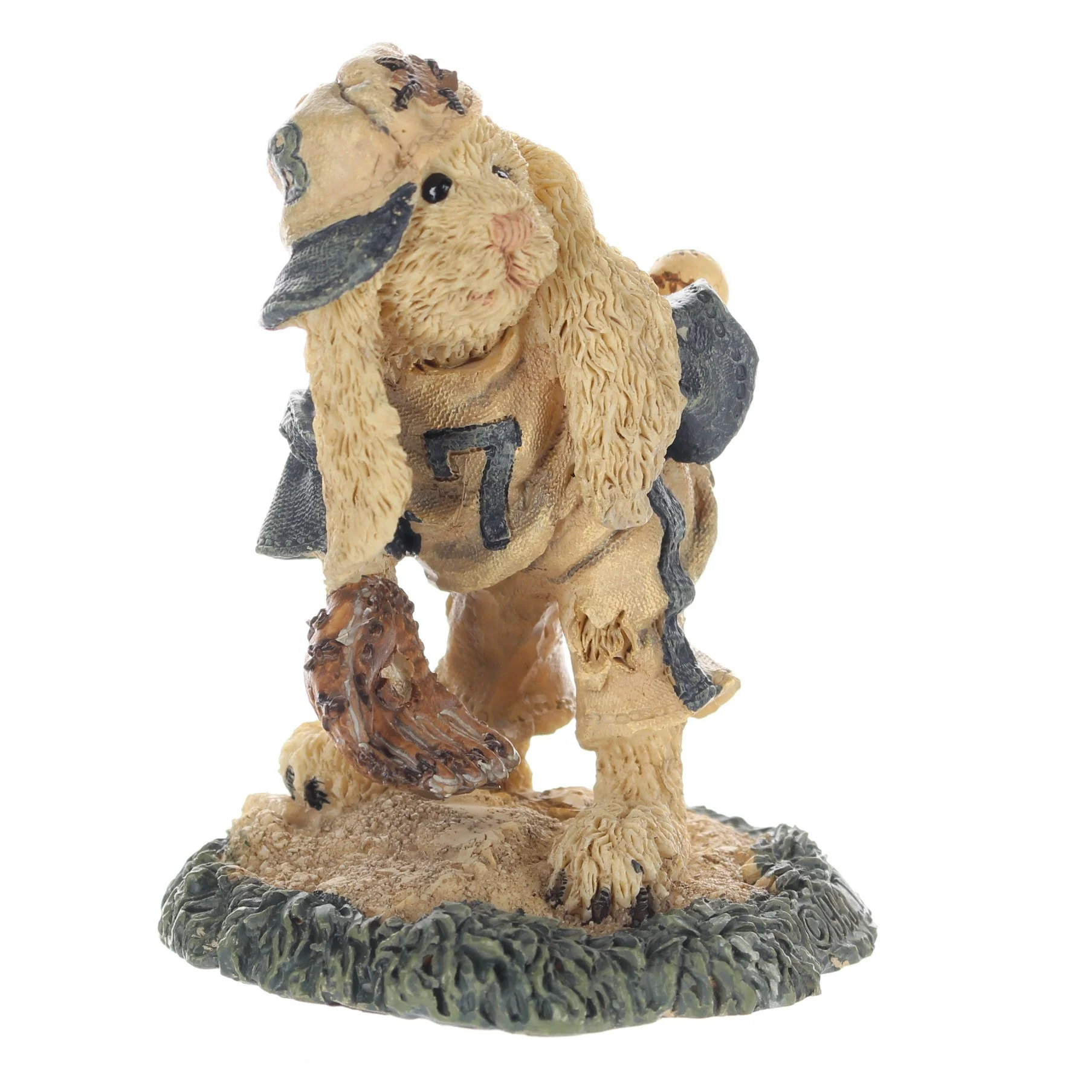 The Bearstone Collection Vintage 1994 Resin Figurine Leftyâ€¦On The Mound 2253 - Image 8