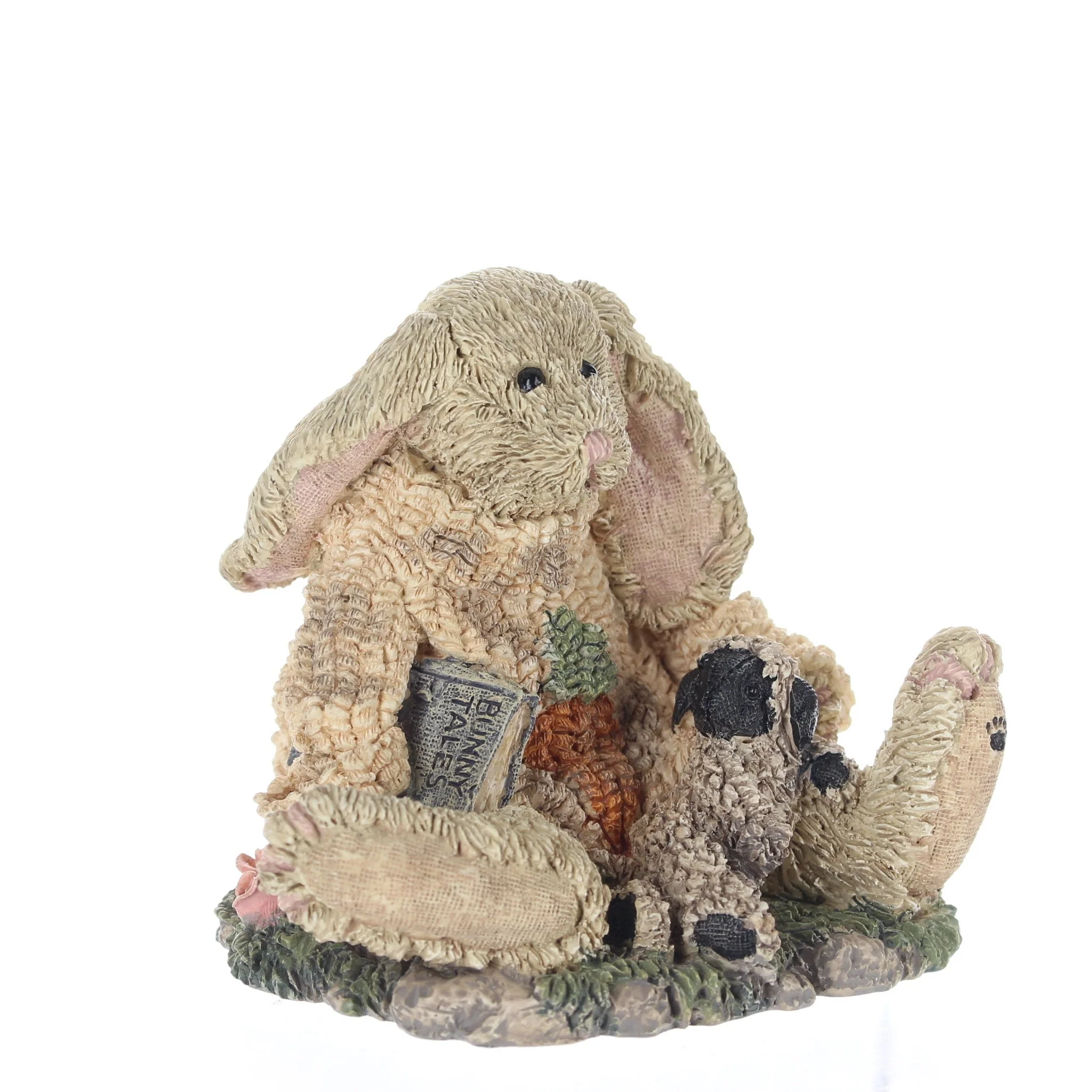 The Bearstone Collection Vintage 1993 Resin Figurine Lop Rabbit W/Lamb 2011 - Image 8