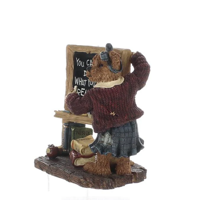 The Bearstone Collection Vintage Resin Figurine Ms. Appleby…It's Elementary - Image 2