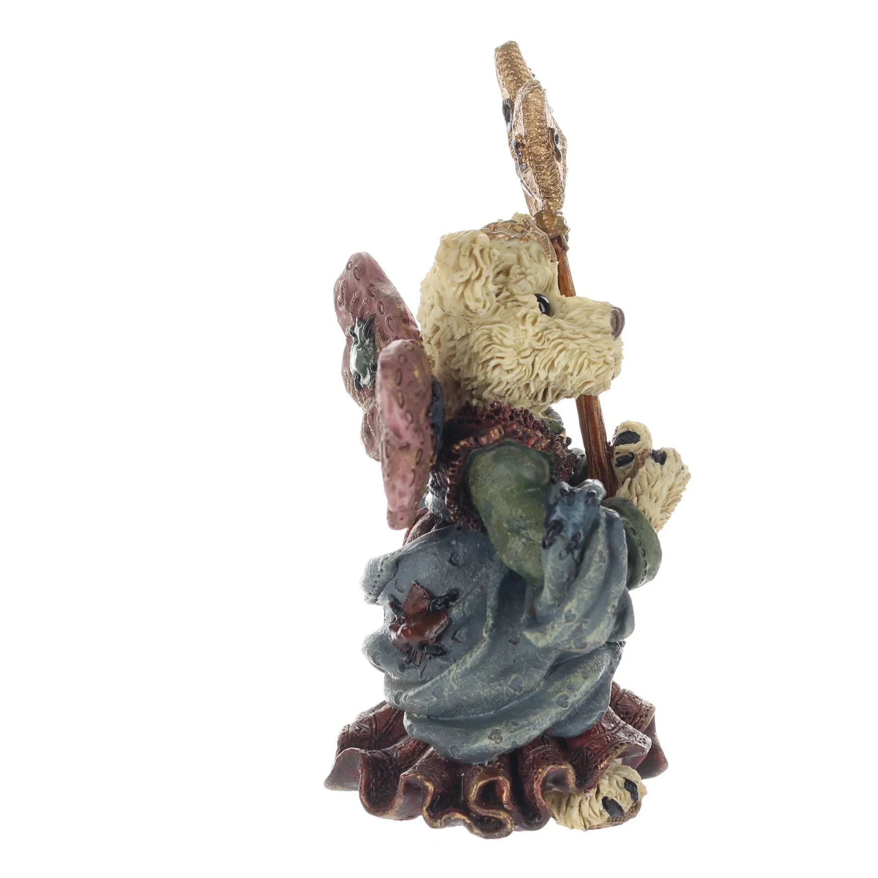 The Bearstone Collection Vintage  Resin Figurine Serendipity as The Guardian Angel - Image 7