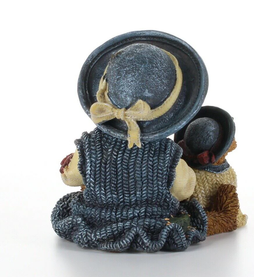 Boyds Bears Friends Bearstone Figurine Special Edition Fine Cup of Tea 02000-21 - Image 5