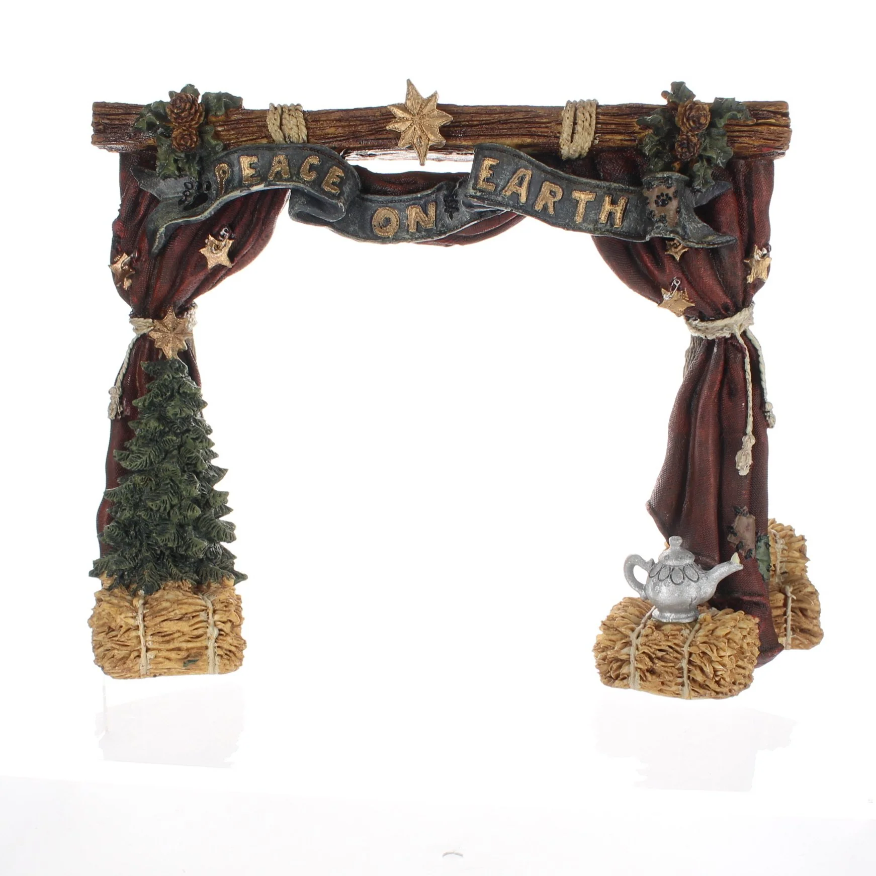 The Bearstone Collection Vintage 1995 Resin Figurine The Stage 2425