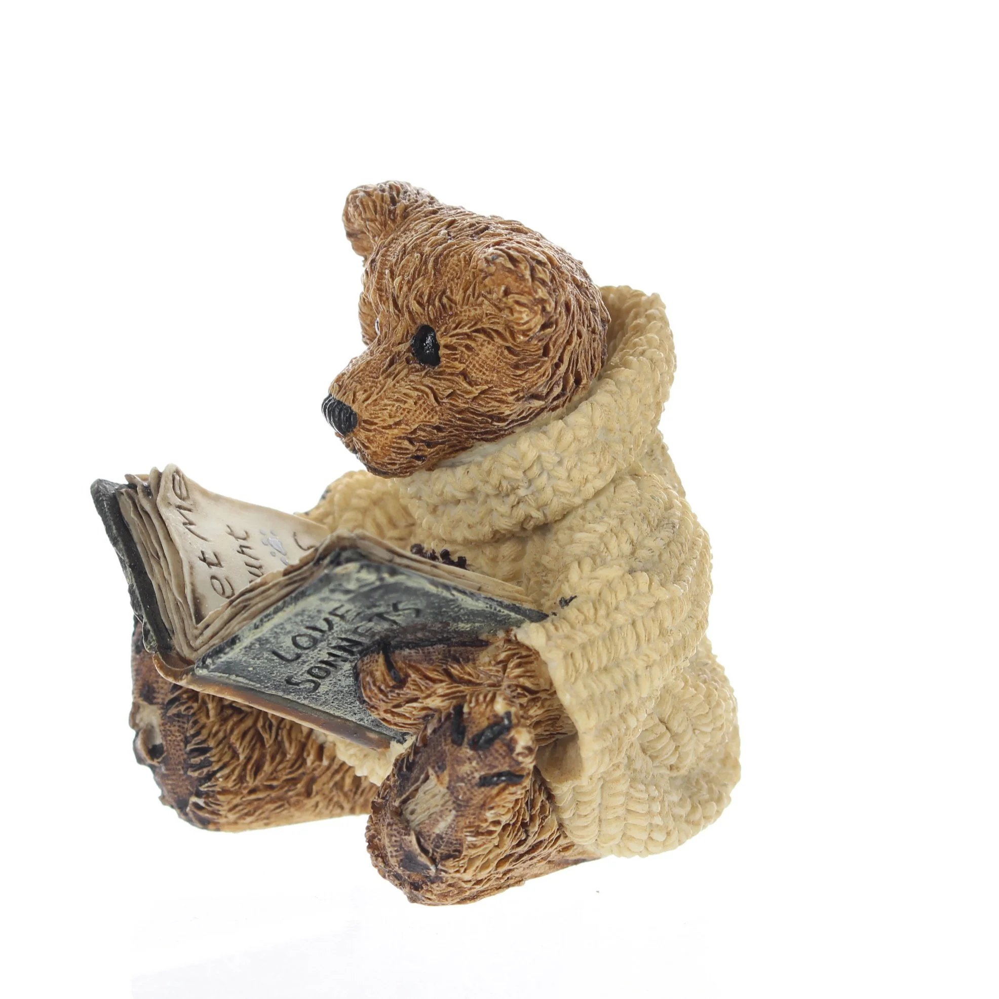 The Bearstone Collection Vintage 1993 Resin Figurine Wilson With Love Sonnets 2007 - Image 2