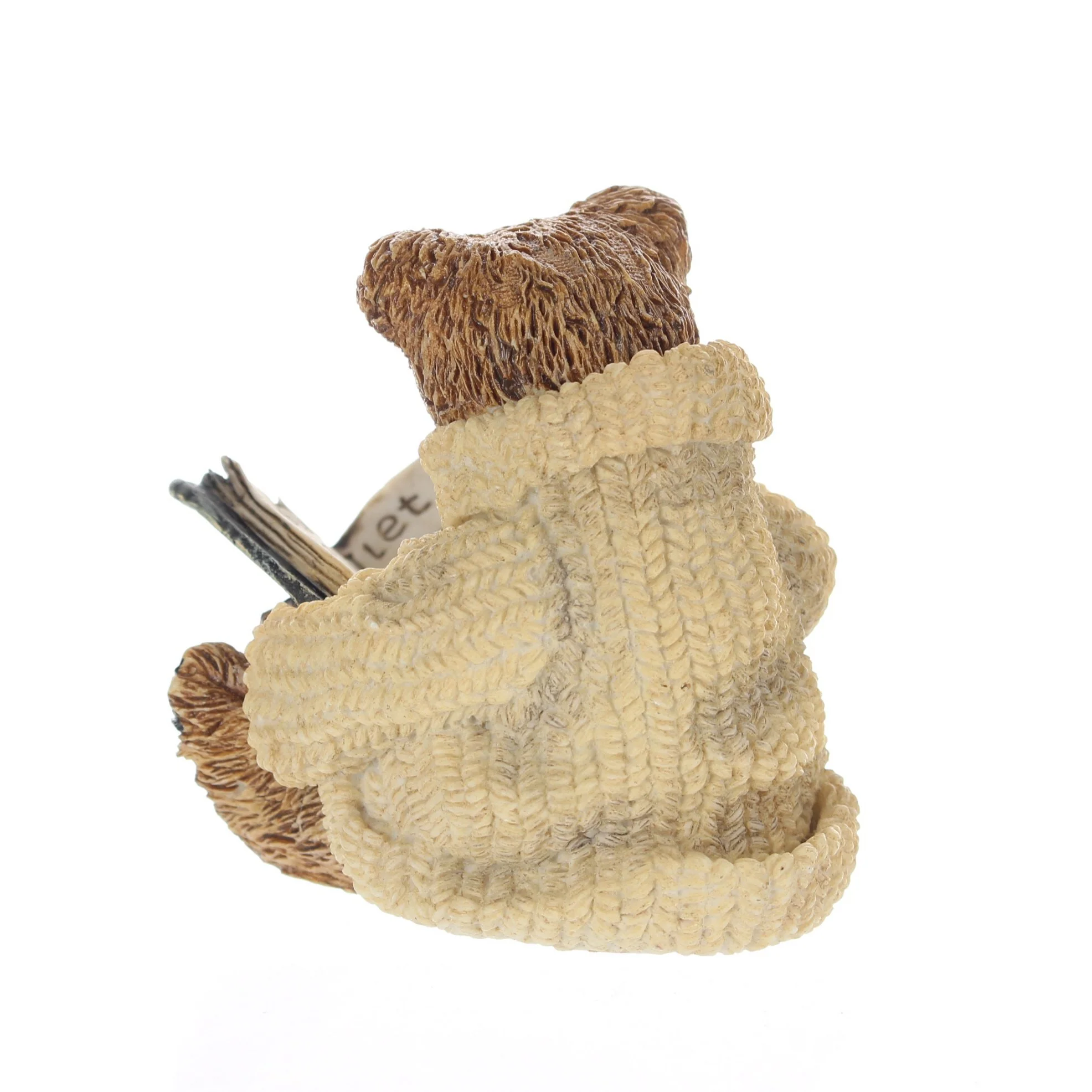 The Bearstone Collection Vintage 1993 Resin Figurine Wilson With Love Sonnets 2007 - Image 4