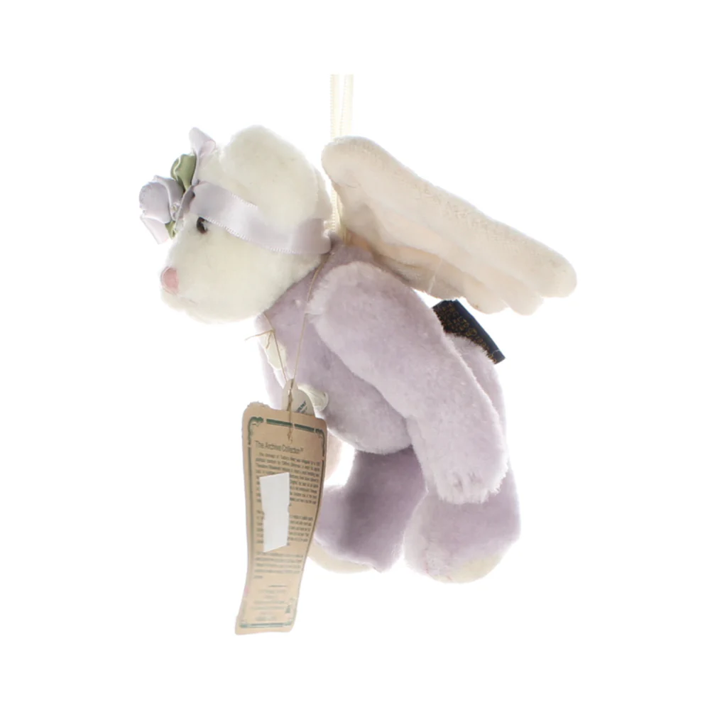 Boyds Bears & Friends Vintage Plush Bear purple winged bear purple headband - Image 2