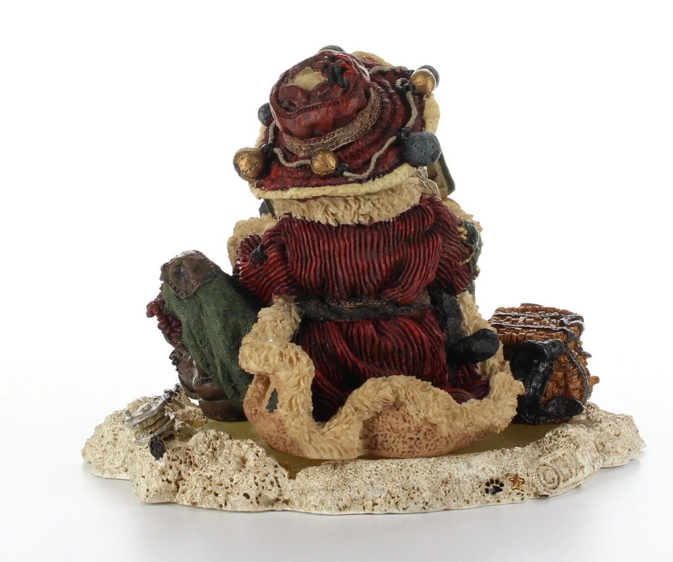 Boyds Bears Santa & Friends Figurine Santa Series #2 Christmas Nick on Ice  3001 - Image 5