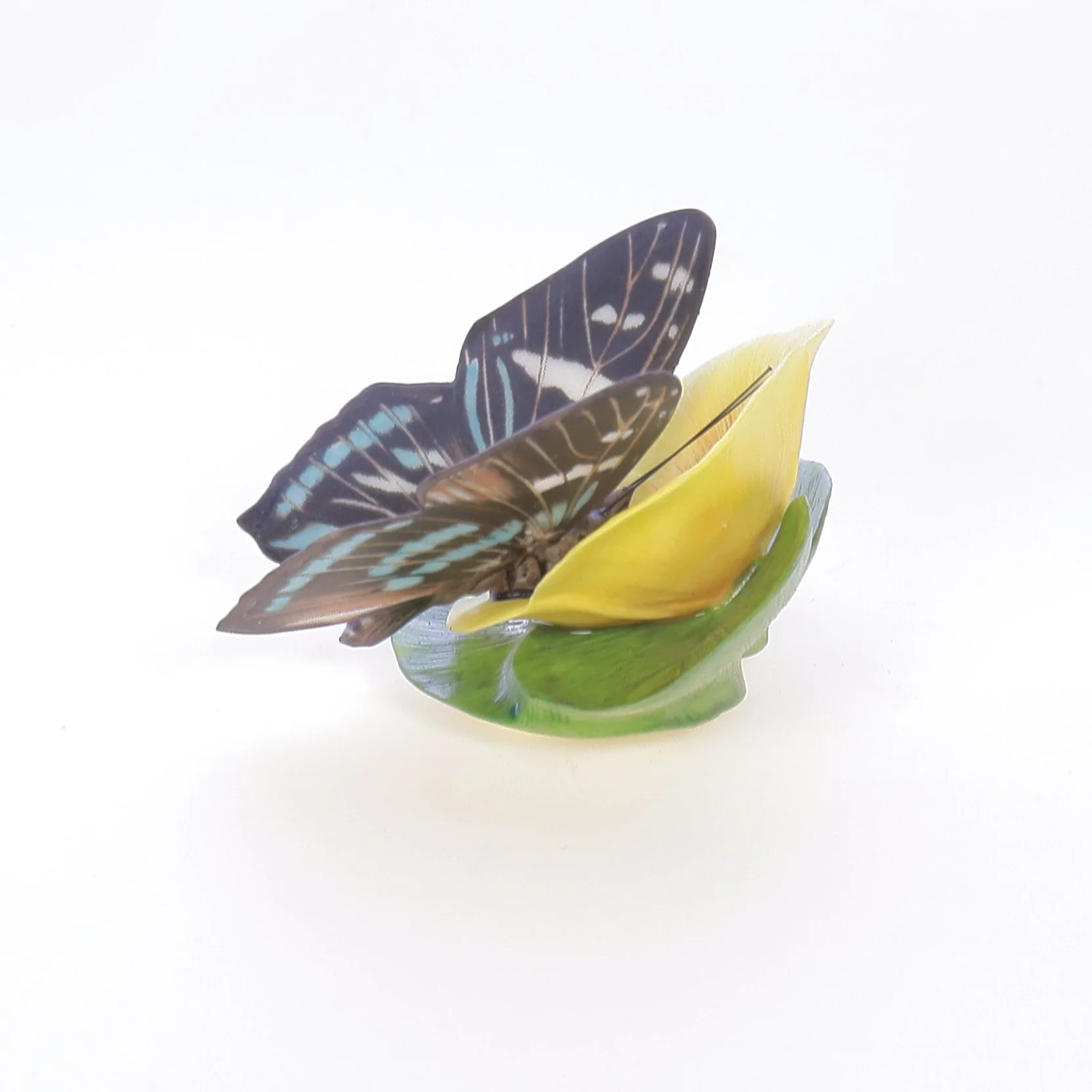 Butterflies of the World Vintage 1985 Porcelain Figurine - Image 6