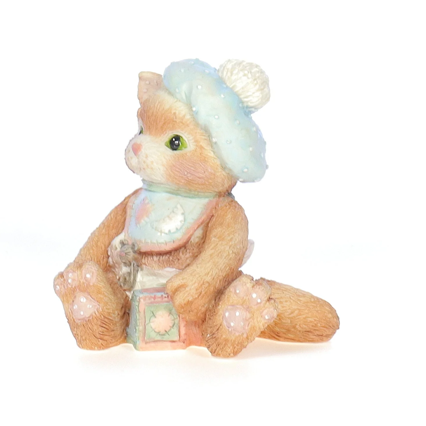 Calico Kittens Vintage 1992 Resin Figurine A Bundle of Love 528433 - Image 2