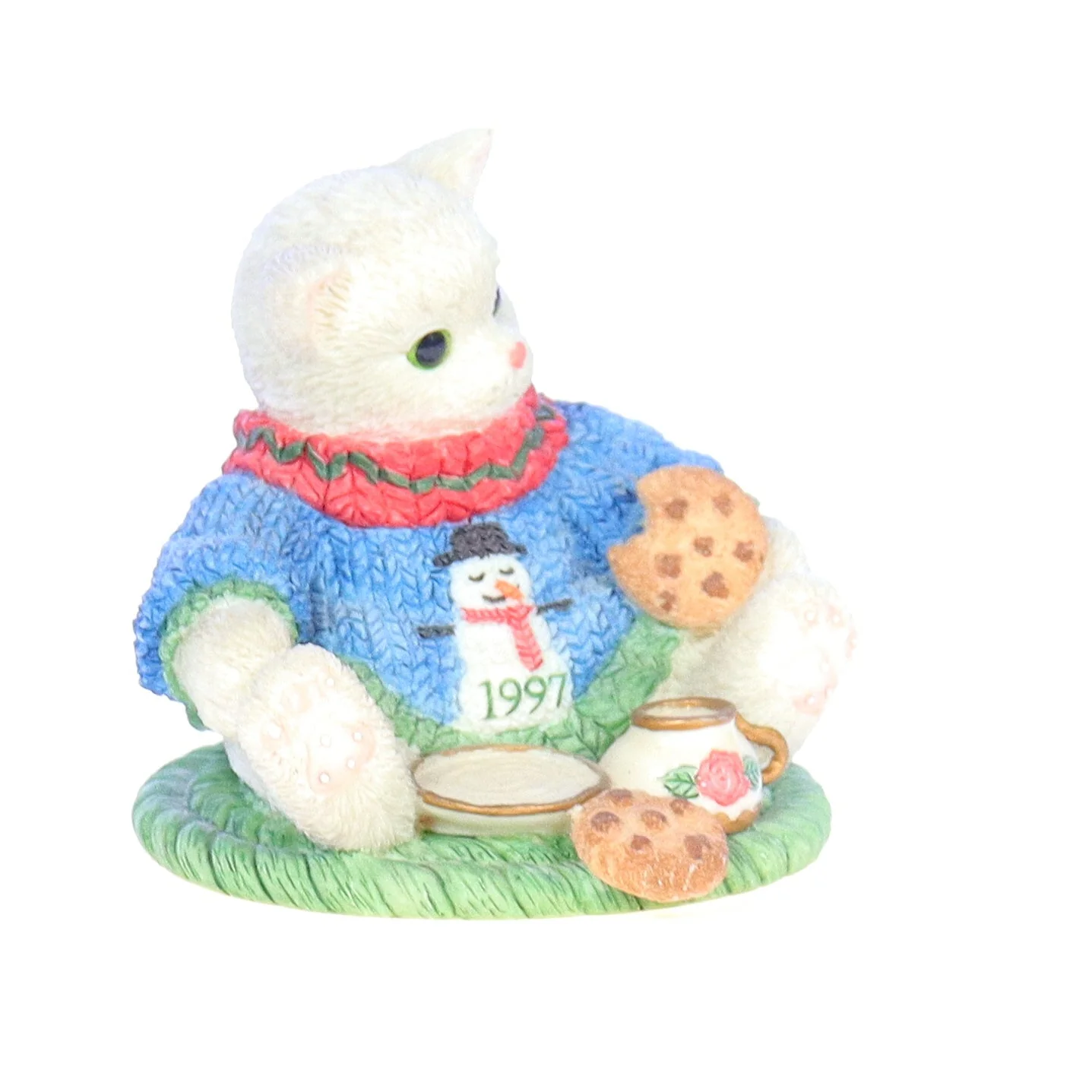 Calico Kittens Vintage 1997 Resin Figurine A Dash Of Love Makes You Sweeter 276863 - Image 8