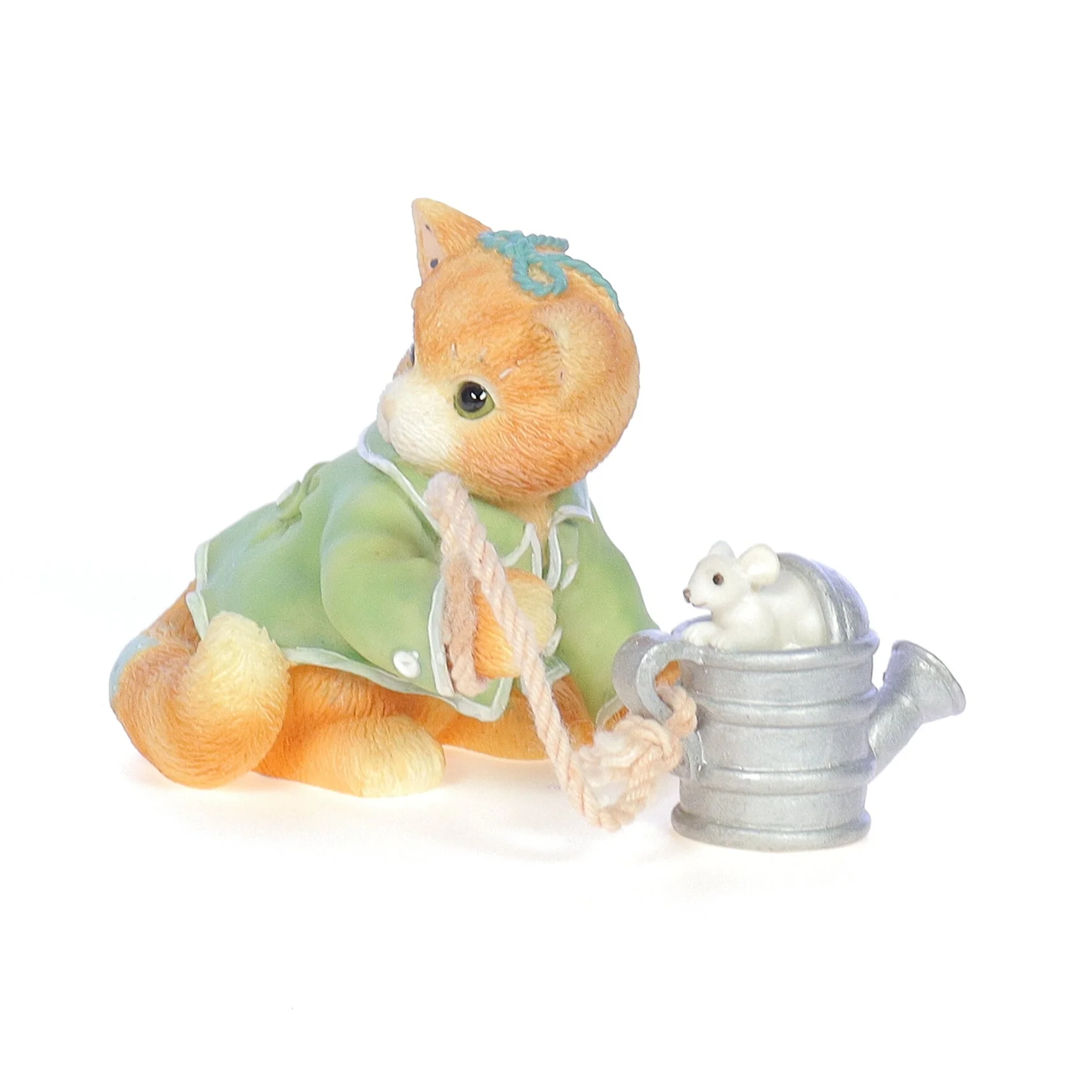Calico Kittens Vintage 1997 Resin Figurine A Sprinkle Of Joy 295574 - Image 2