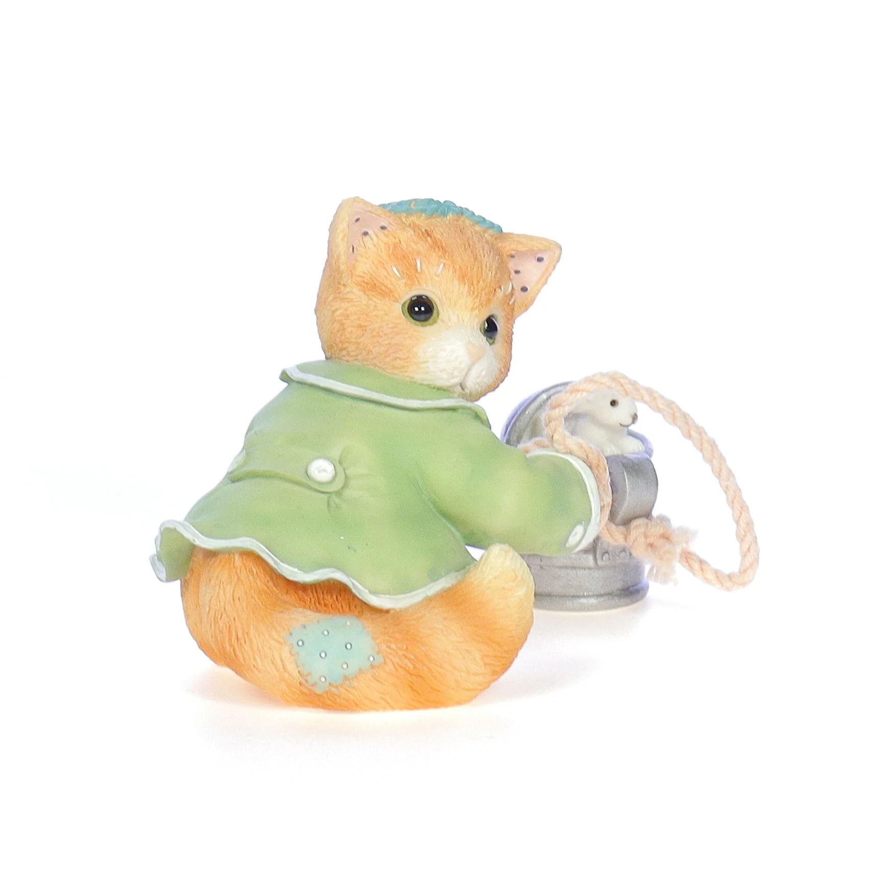 Calico Kittens Vintage 1997 Resin Figurine A Sprinkle Of Joy 295574 - Image 8