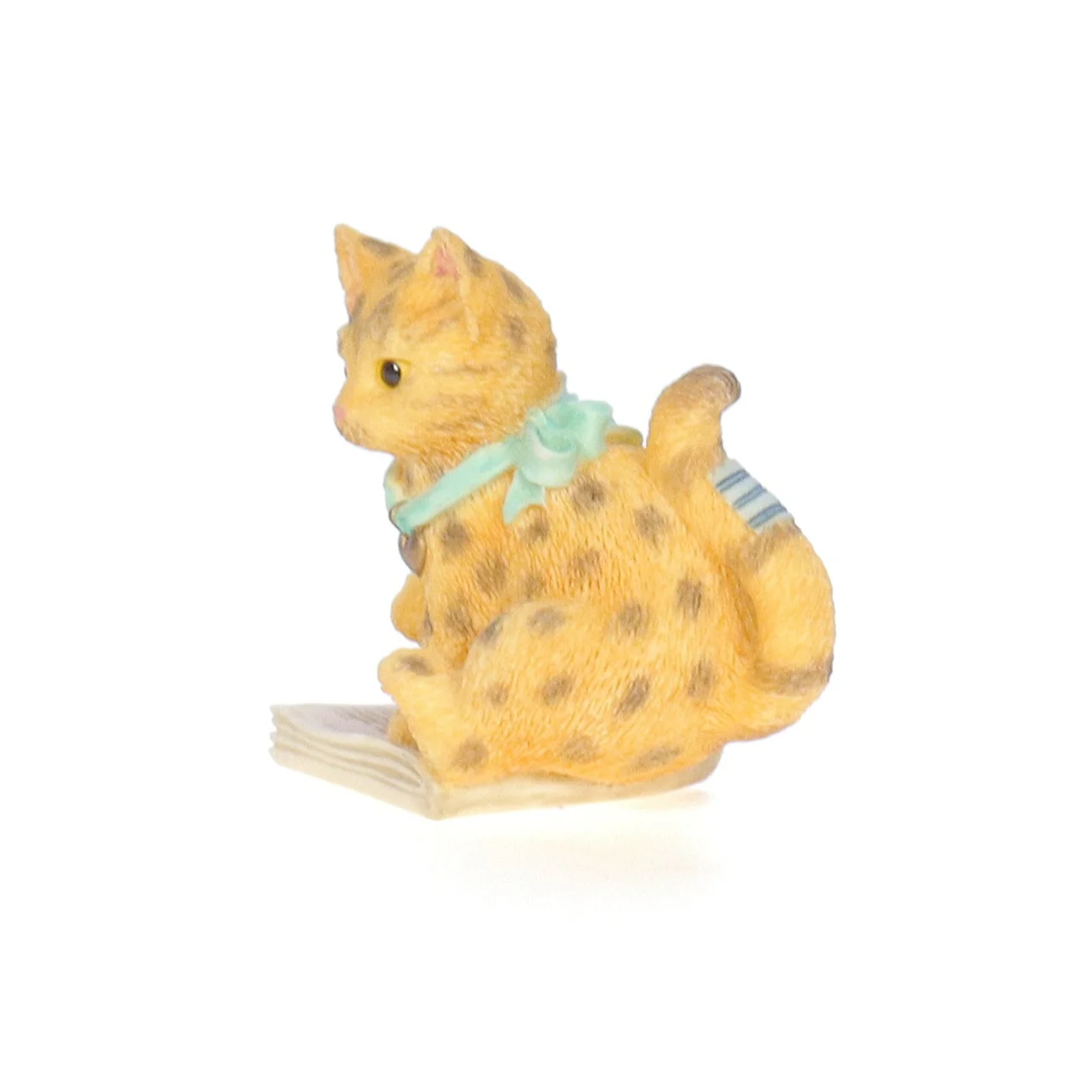 Calico Kittens Vintage 1997 Resin Figurine Bengal Kitten 336718 - Image 2