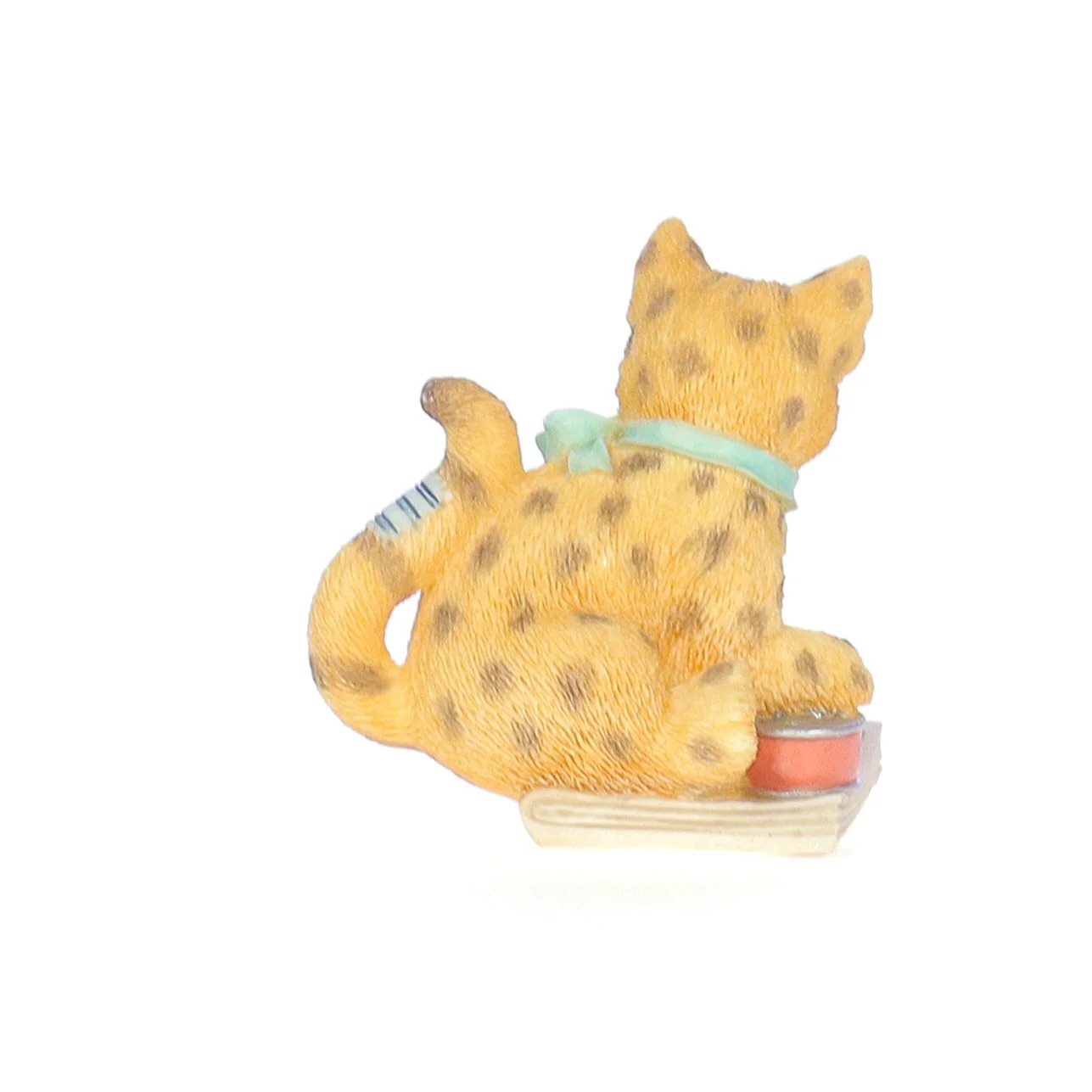 Calico Kittens Vintage 1997 Resin Figurine Bengal Kitten 336718 - Image 5