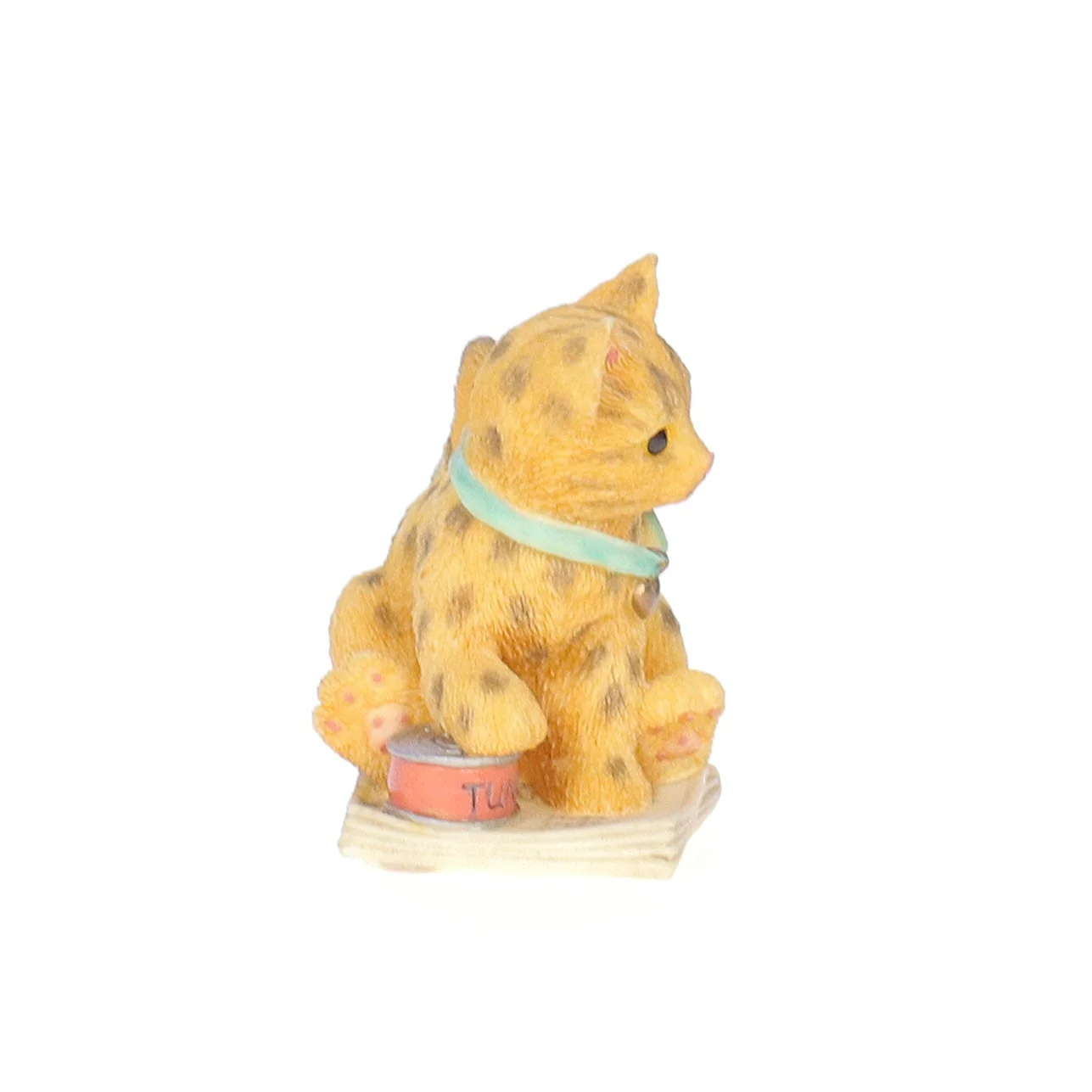 Calico Kittens Vintage 1997 Resin Figurine Bengal Kitten 336718 - Image 7