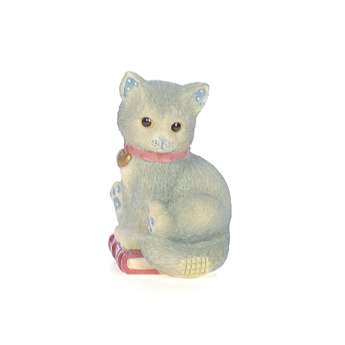 Calico Kittens Vintage 1997 Resin Figurine British Blue 336629