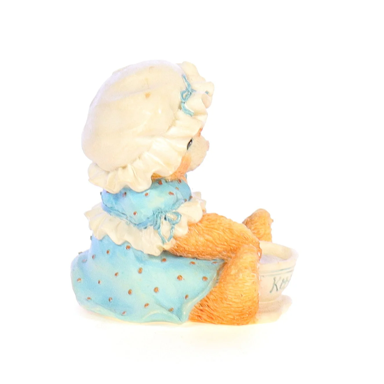 Calico Kittens Vintage 1994 Resin Figurine Finicky An Unexpected Treat 112321 - Image 7