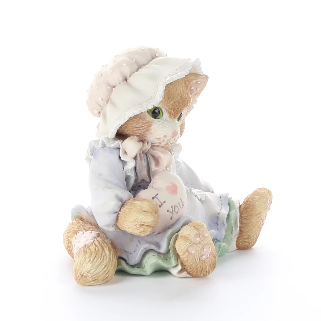 Calico Kittens Vintage Love Figurine Love Is The Heart of Friendship #623482 - Image 8