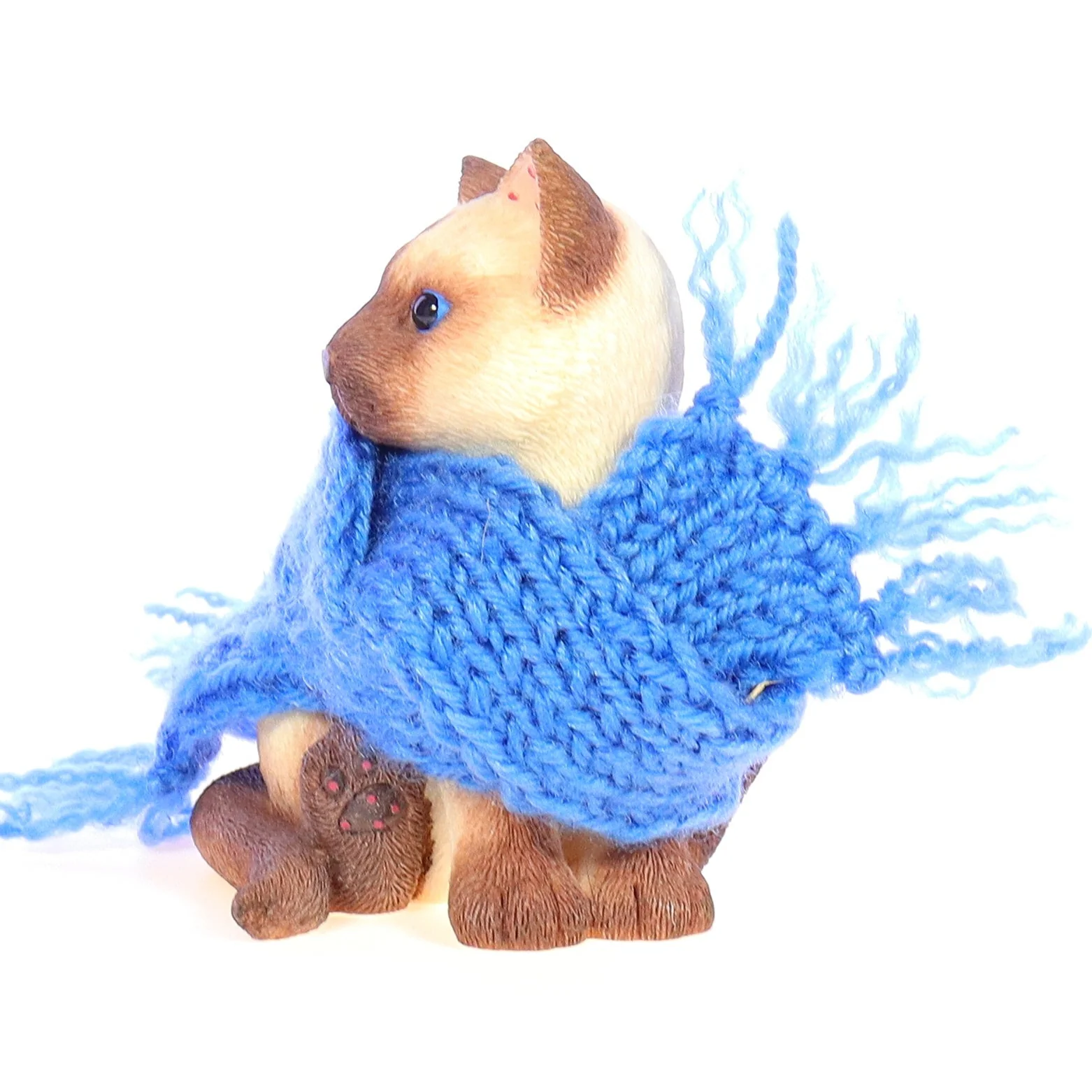 Calico Kittens Vintage 2001 Resin Figurine Love Wraps Us In Warmth 865842 - Image 3